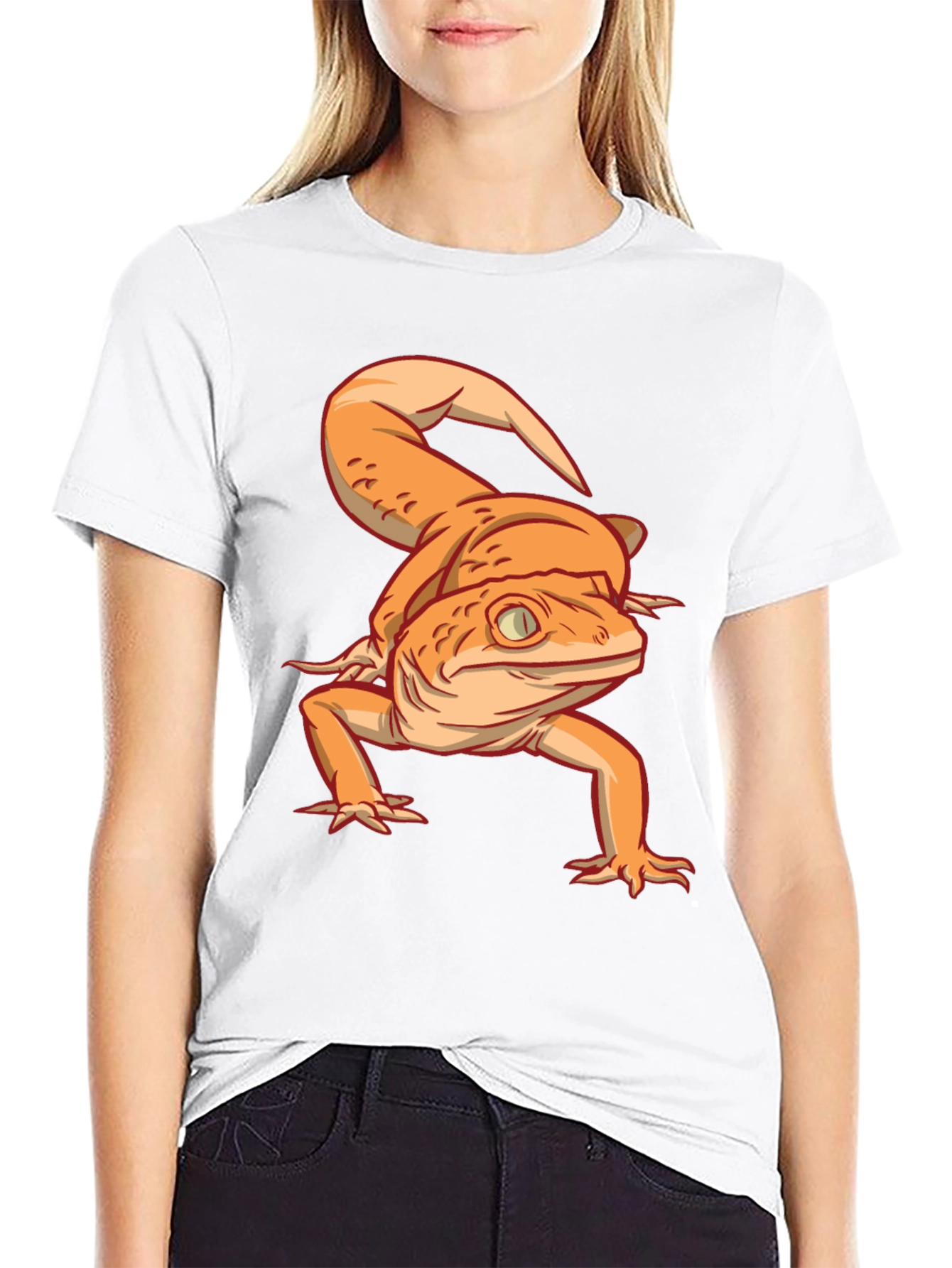 Gecko Graphic T-Shirt - Unique Reptile Design