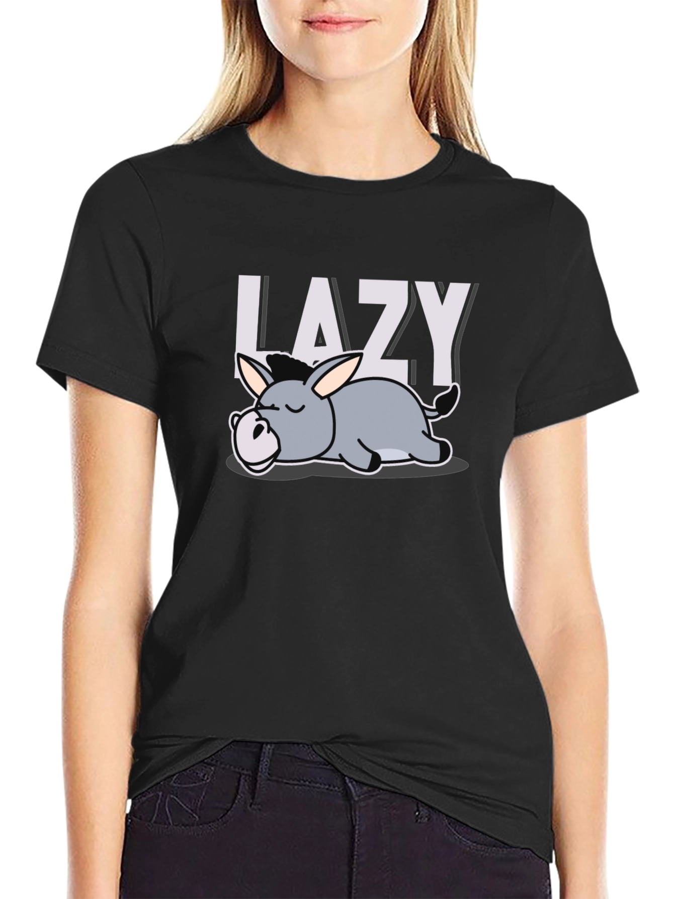 Lazy Donkey Graphic T-Shirt - Relaxed Fit