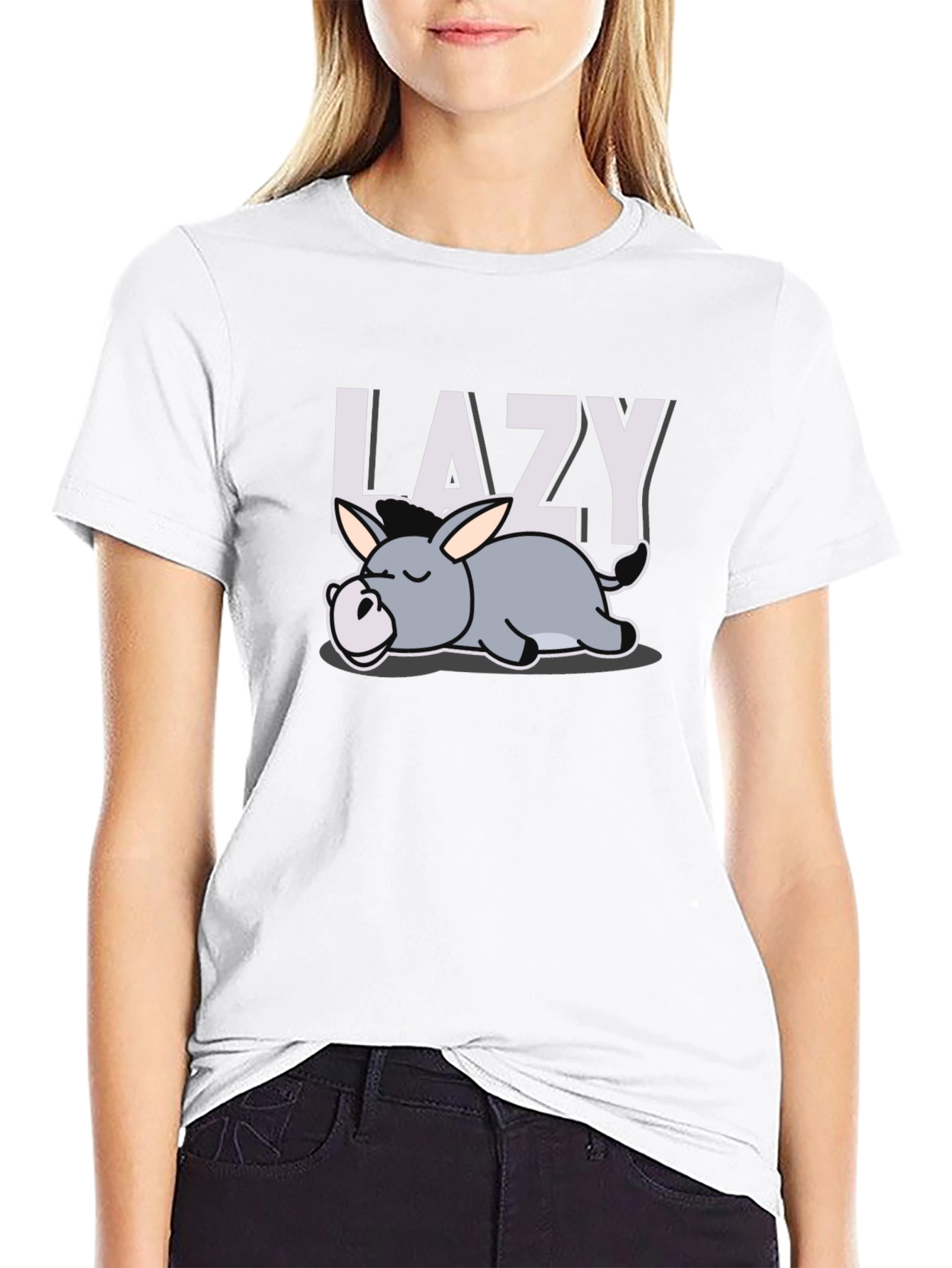 Lazy Donkey Graphic T-Shirt - Relaxed Fit