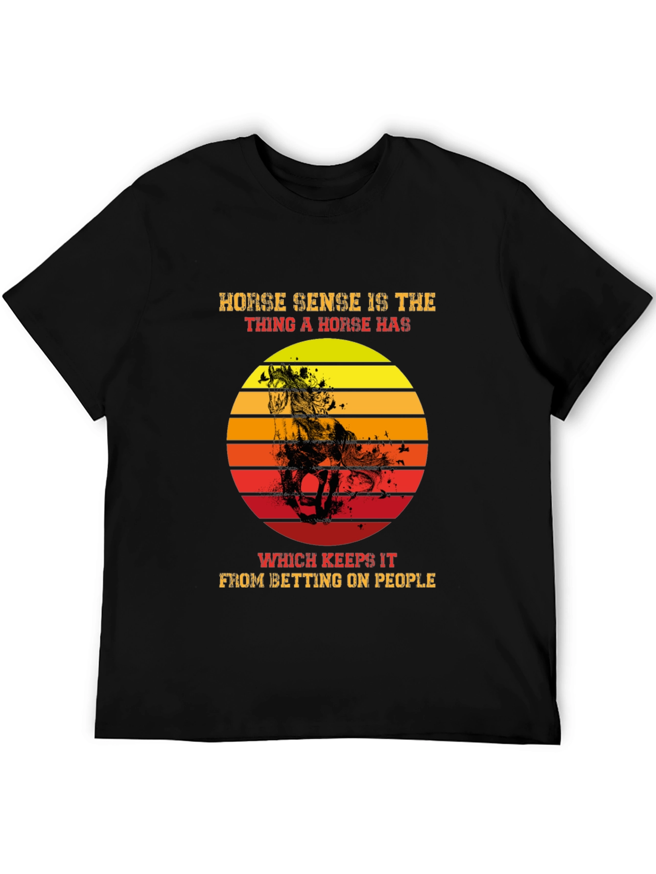 Horse Sense Graphic T-Shirt