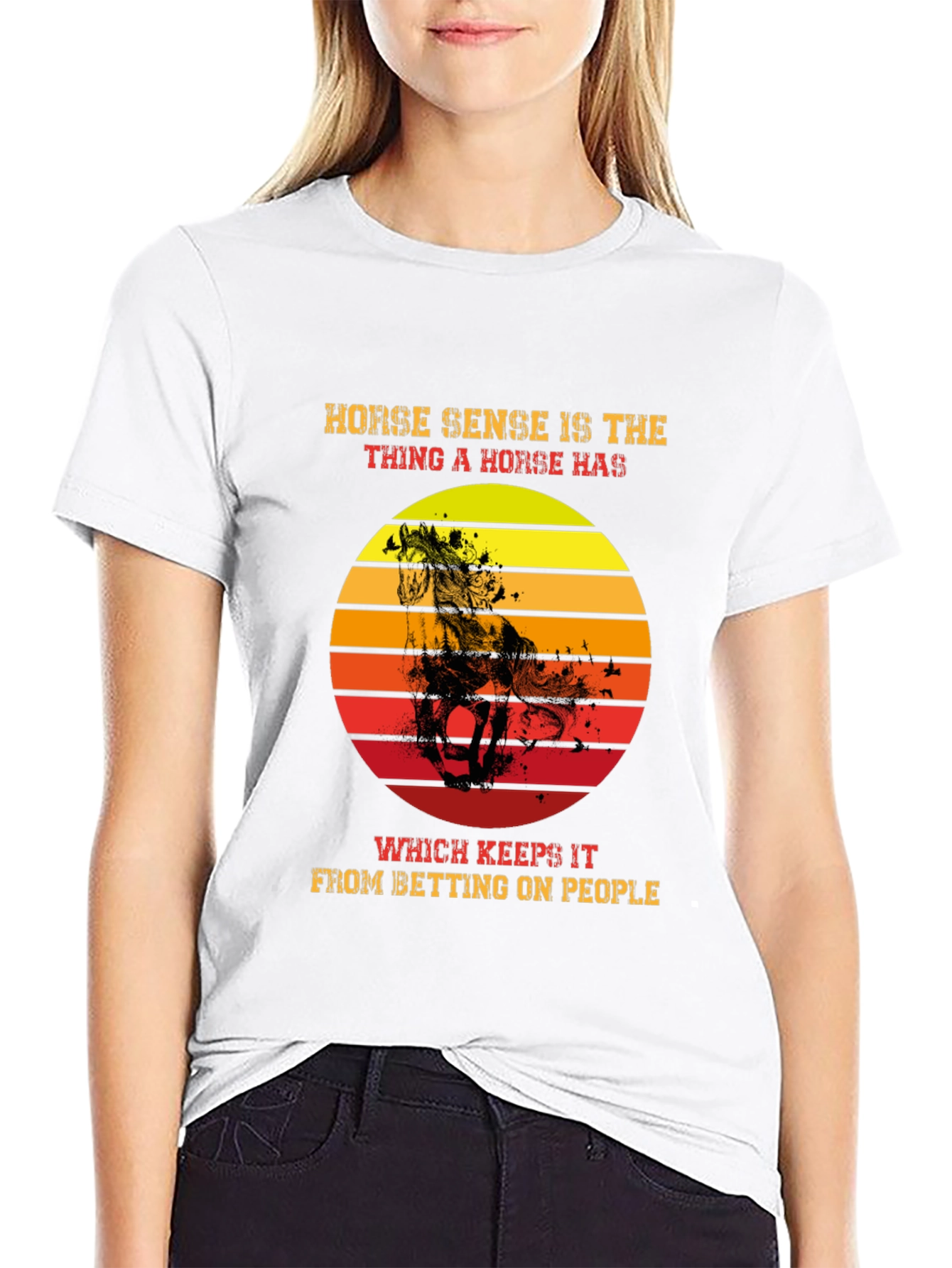 Horse Sense Graphic T-Shirt