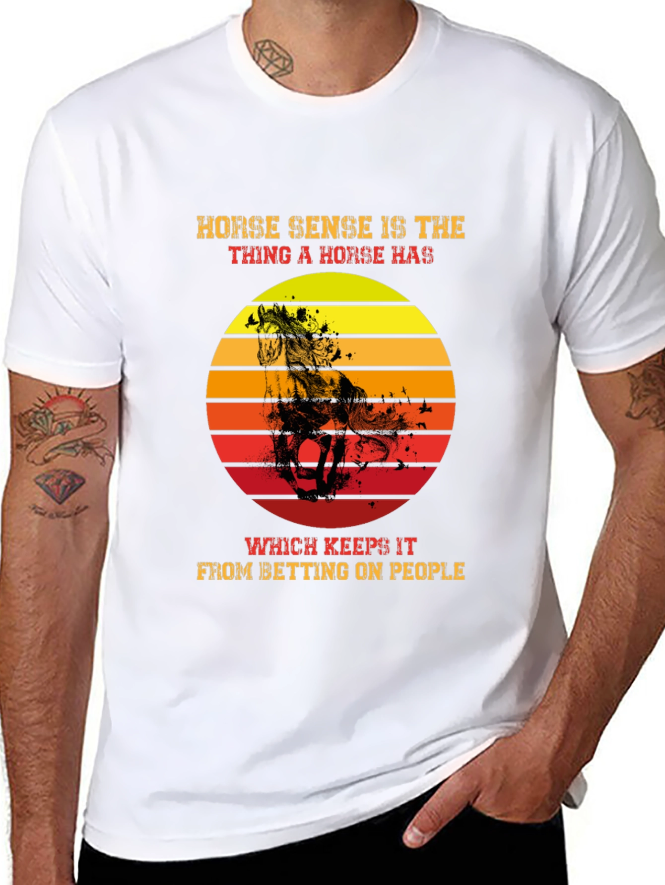 Horse Sense Graphic T-Shirt