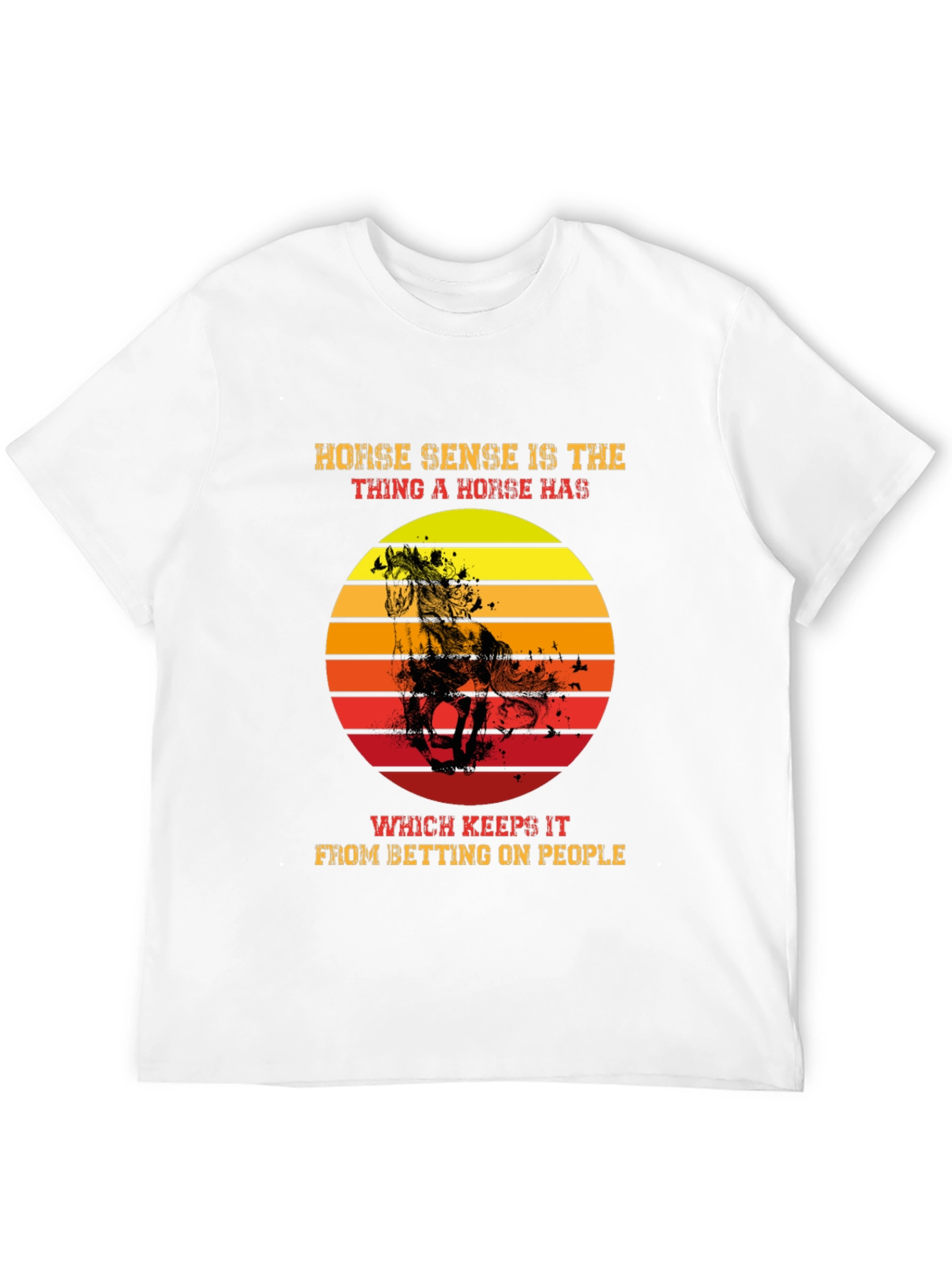Horse Sense Graphic T-Shirt