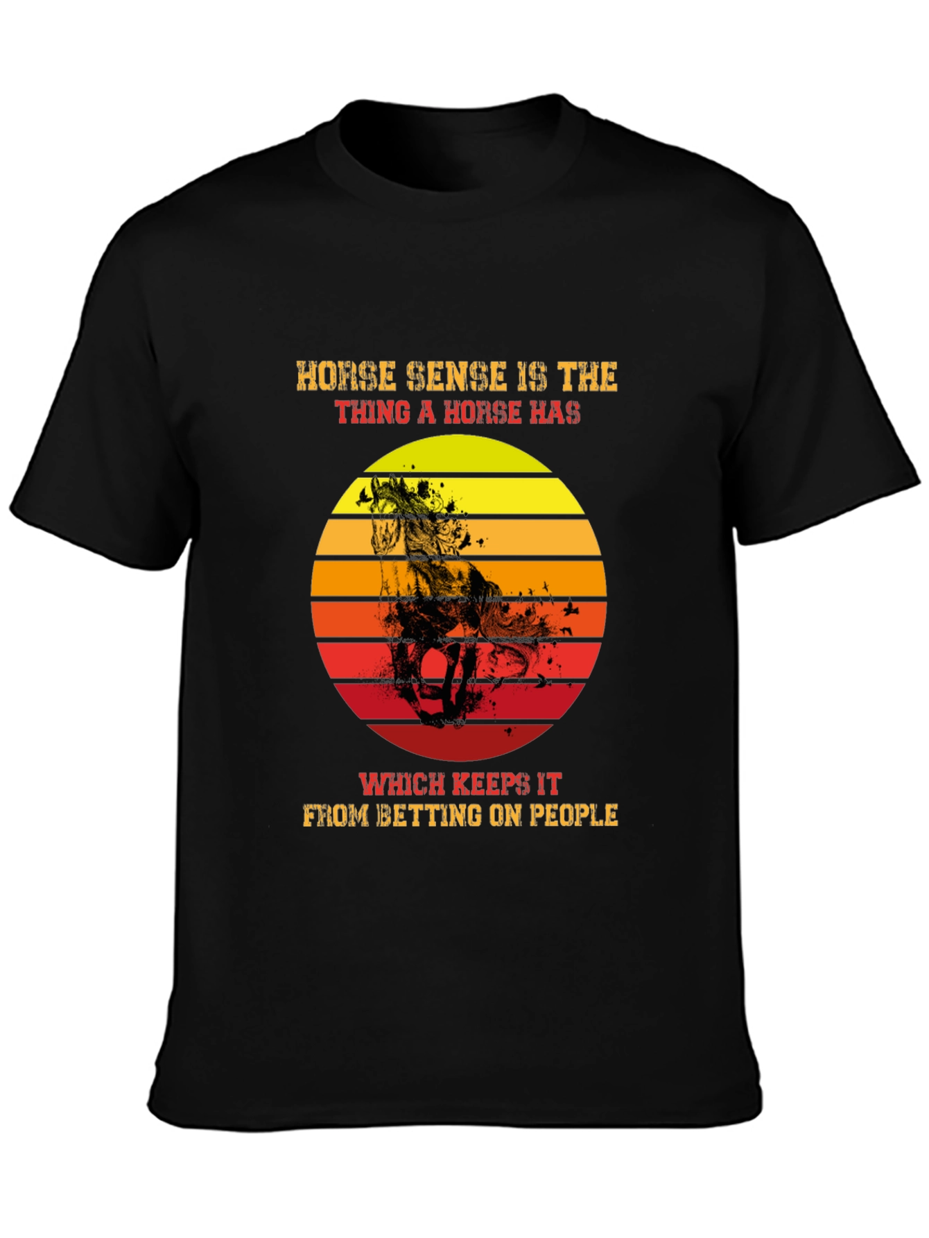 Horse Sense Graphic T-Shirt
