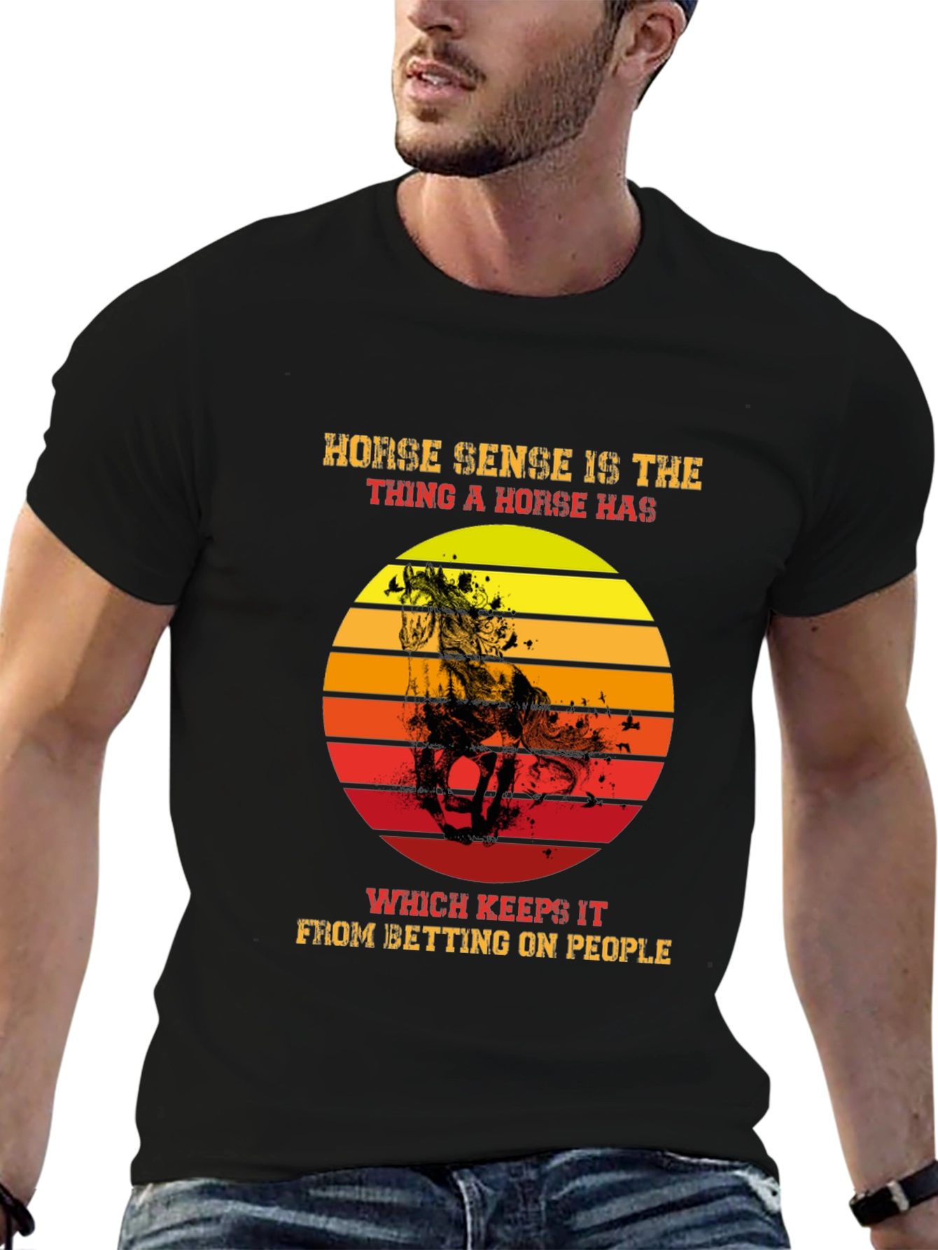 Horse Sense Graphic T-Shirt