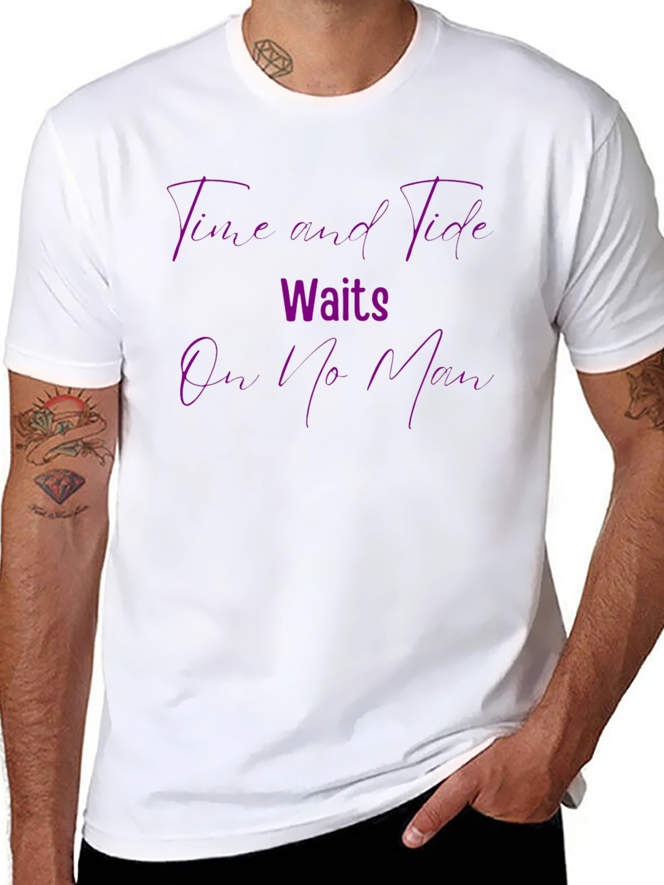 Time and Tide Waits For No Man T-Shirt