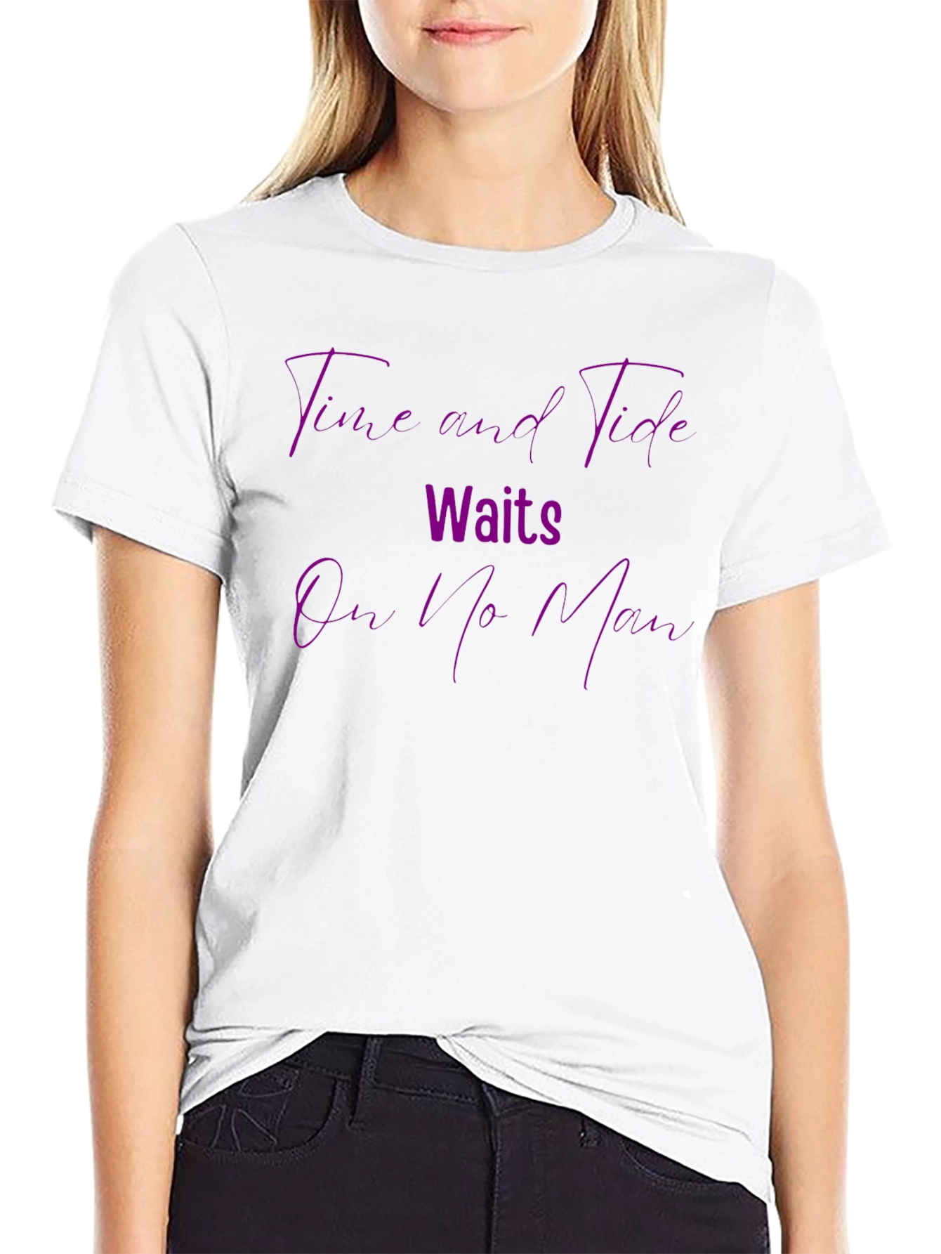 Time and Tide Waits For No Man T-Shirt