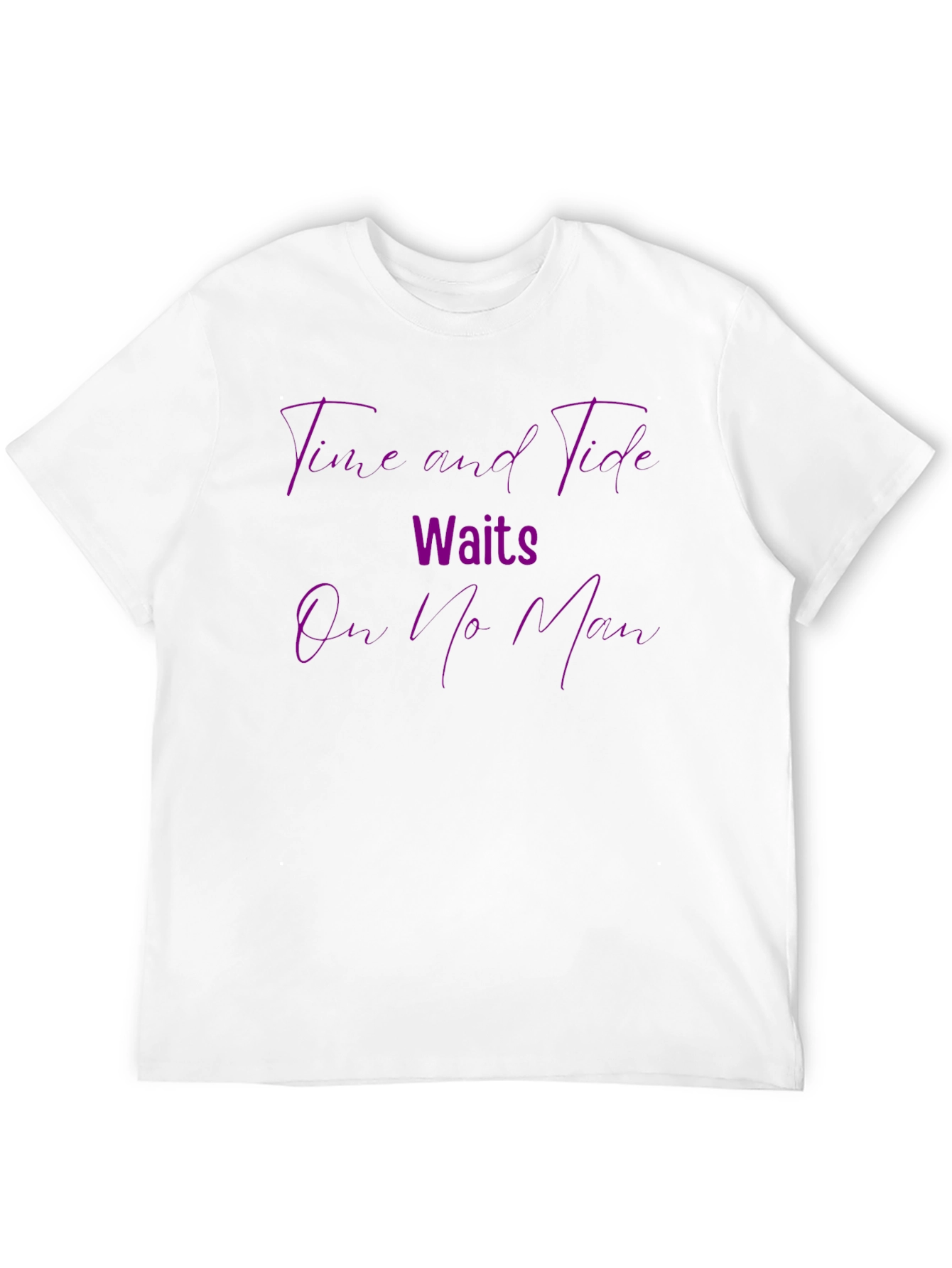 Time and Tide Waits For No Man T-Shirt