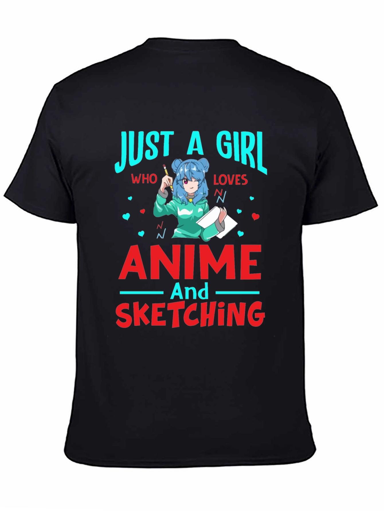 Anime & Sketching Girls T-Shirt