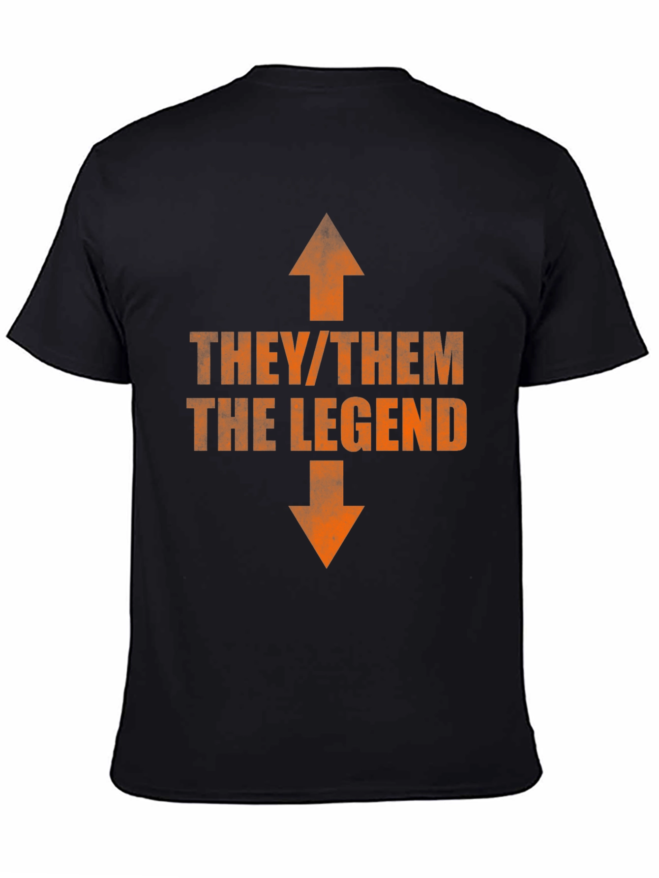 They/Them The Legend T-Shirt - Bold Pronoun Tee