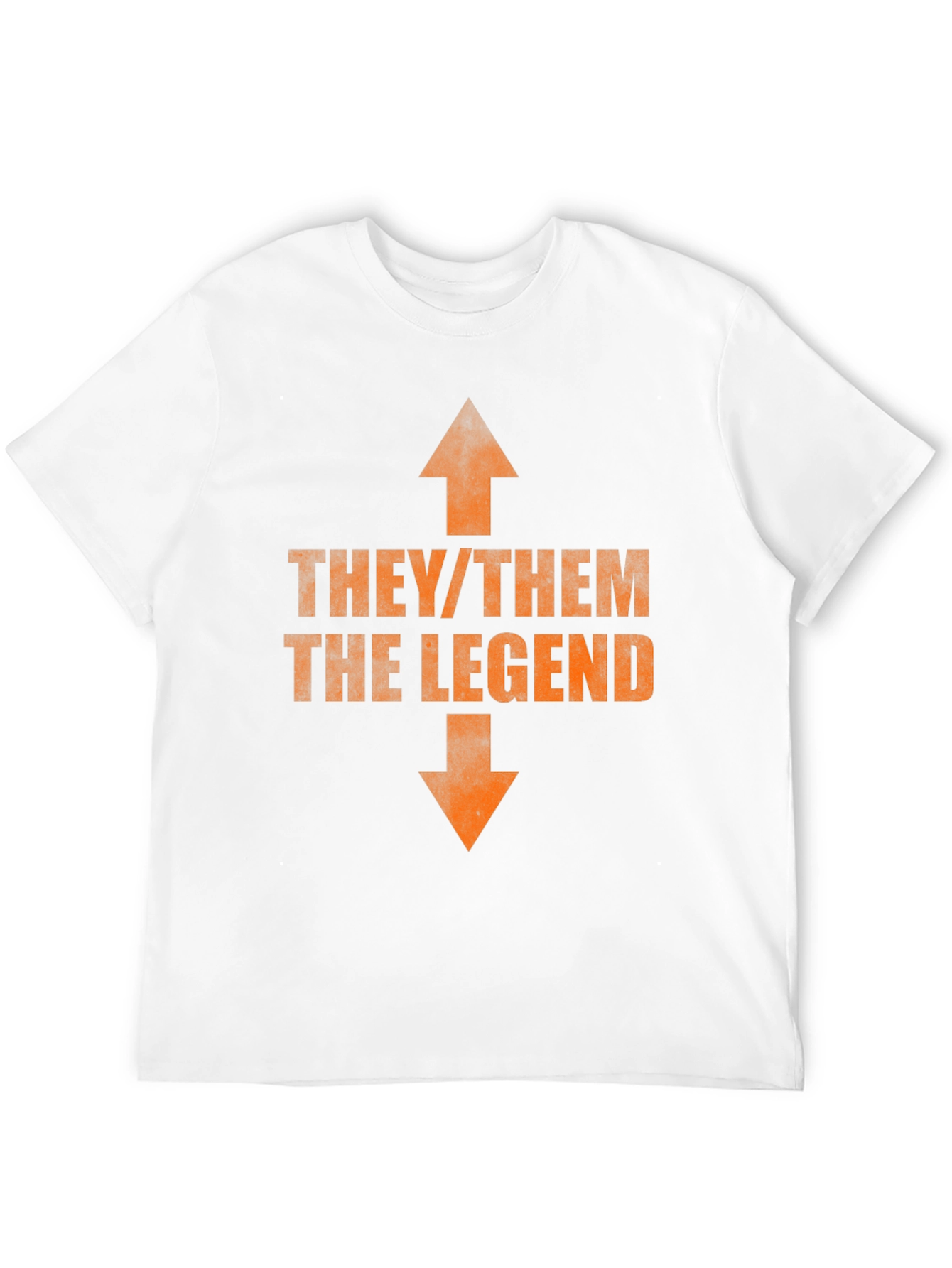 They/Them The Legend T-Shirt - Bold Pronoun Tee