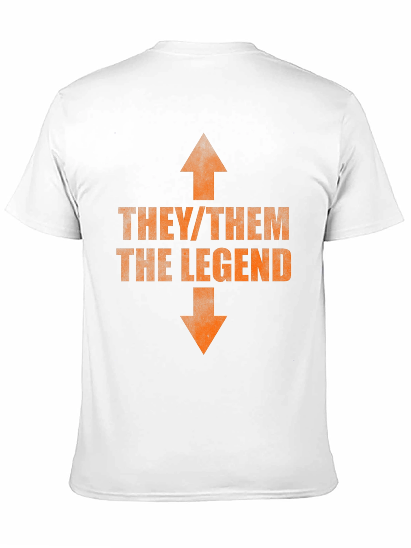They/Them The Legend T-Shirt - Bold Pronoun Tee