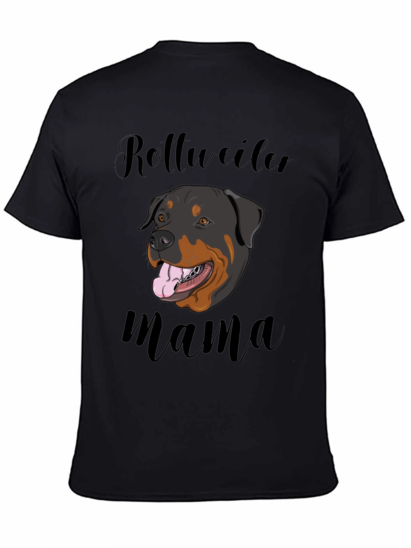 Rottweiler Mama Graphic Tee - Dog Lover Shirt