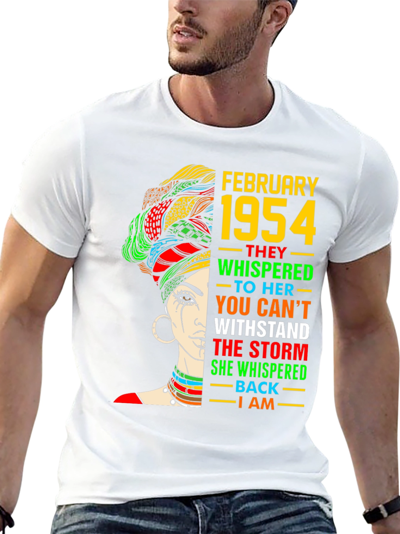 February 1954 Black Woman T-Shirt