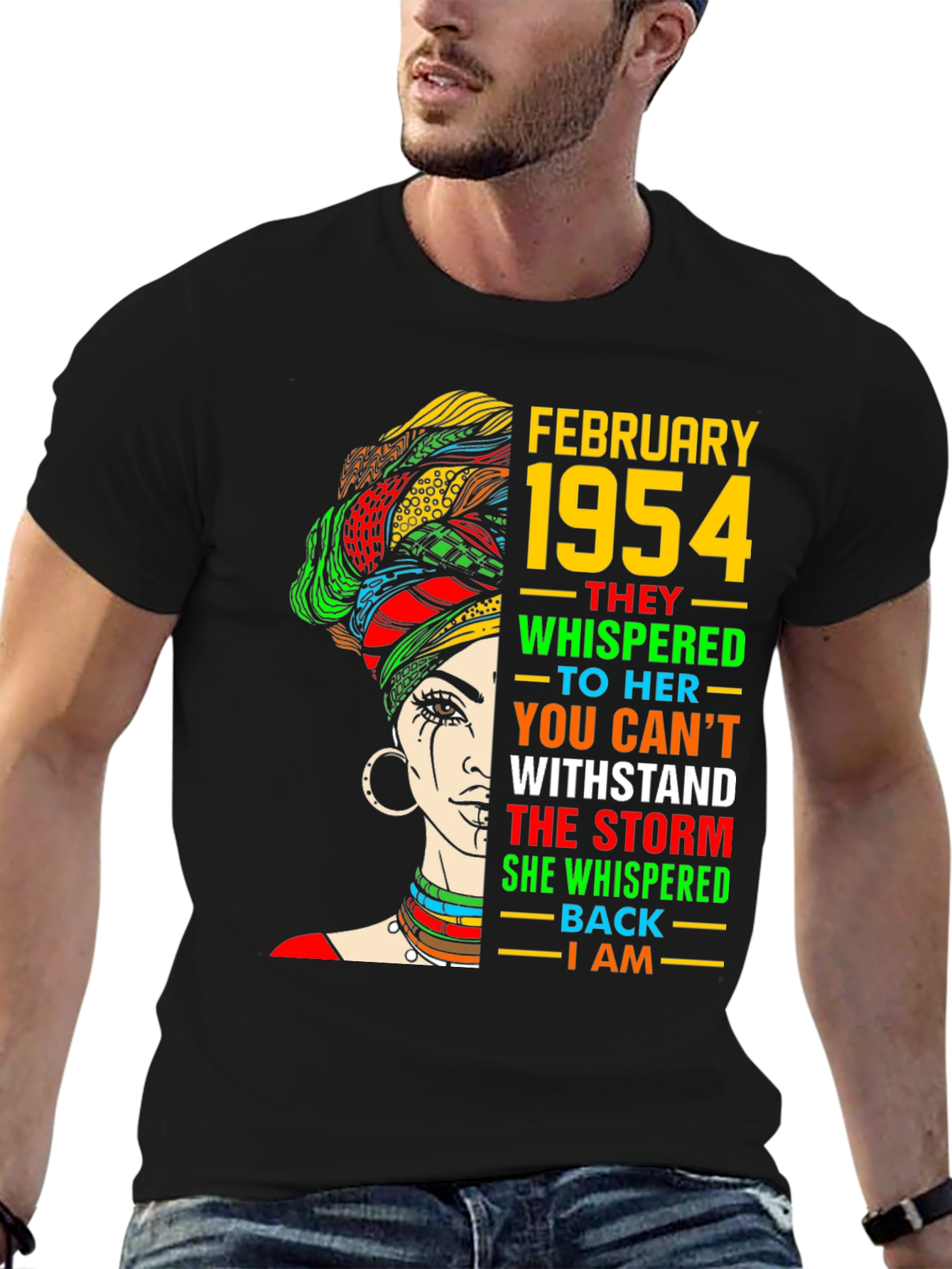 February 1954 Black Woman T-Shirt