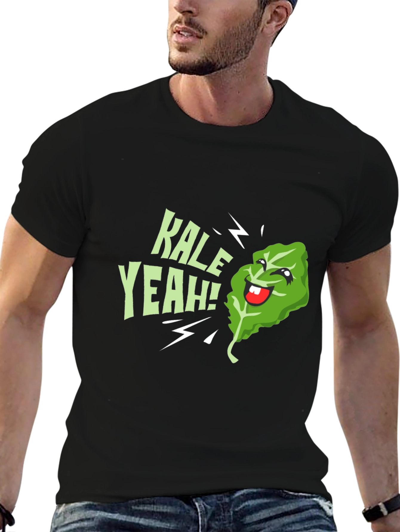 Kale Yeah! Funny Graphic Tee