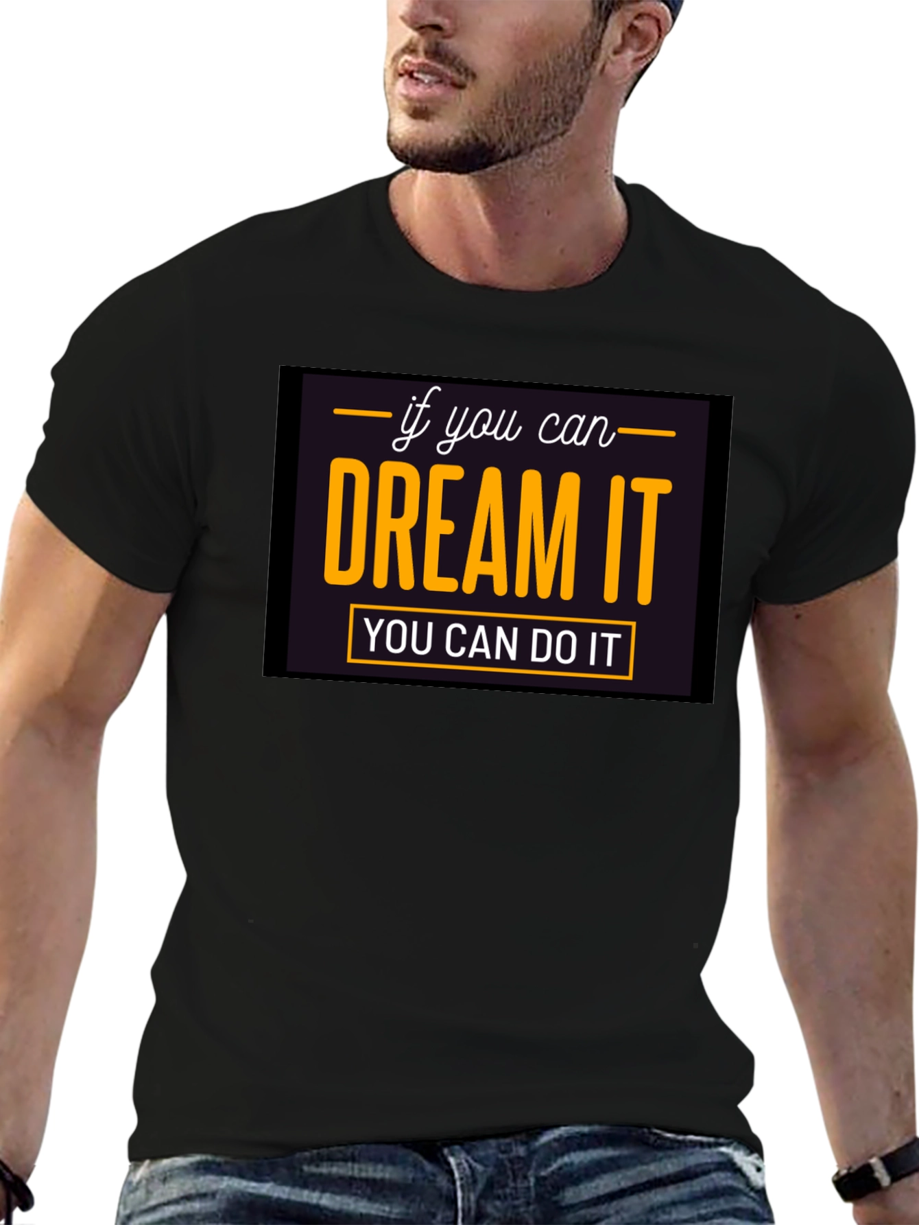 Dream It Do It T-Shirt - Motivational Black Tee