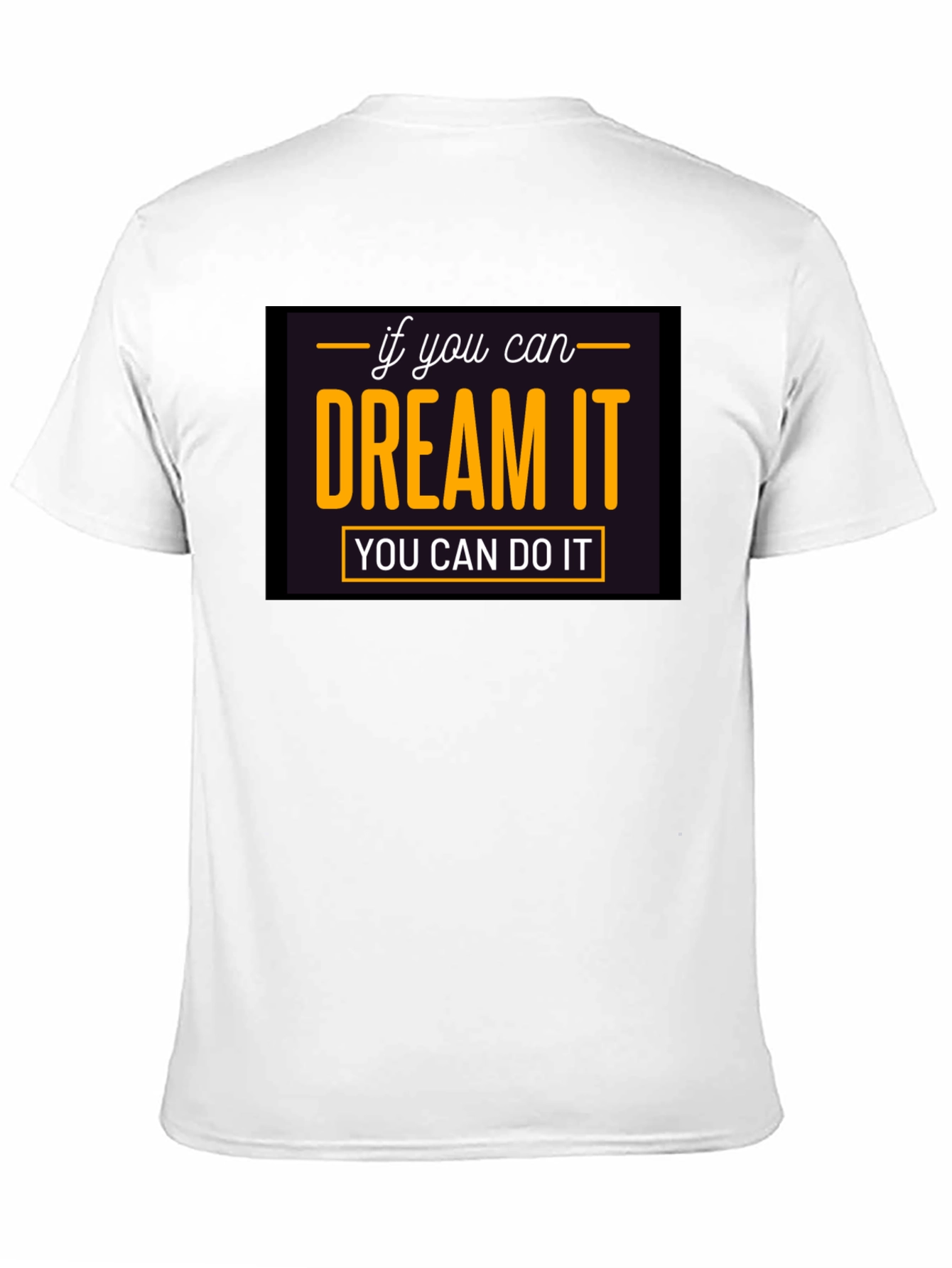 Dream It Do It T-Shirt - Motivational Black Tee