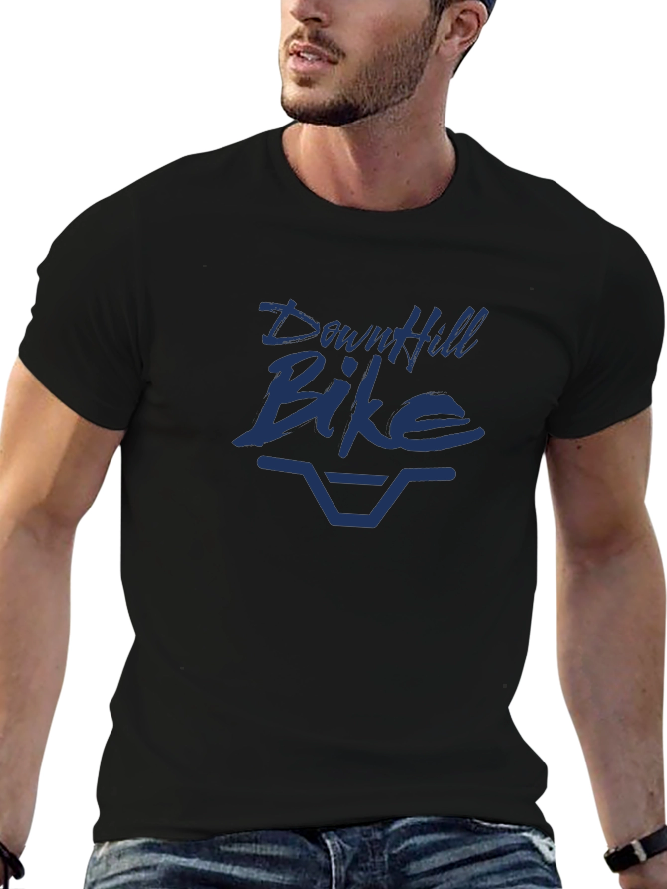 Downhill Bike T-Shirt - Graphic Tee
