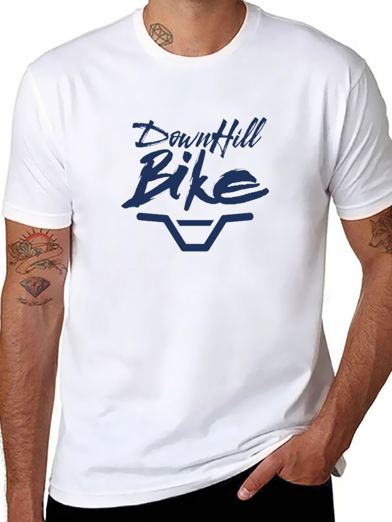 Downhill Bike T-Shirt - Graphic Tee