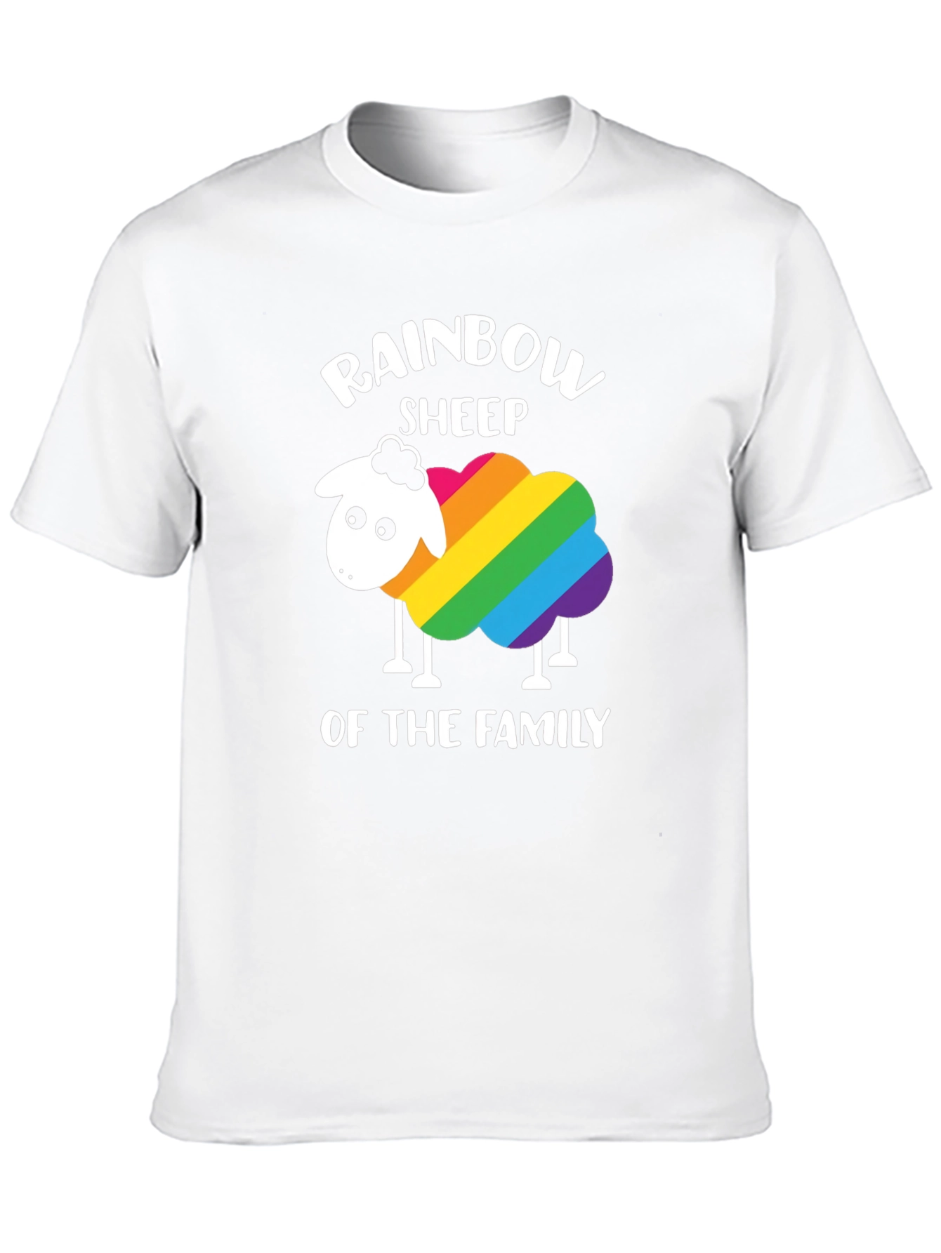 Rainbow Sheep of the Family T-Shirt LGBT Pride