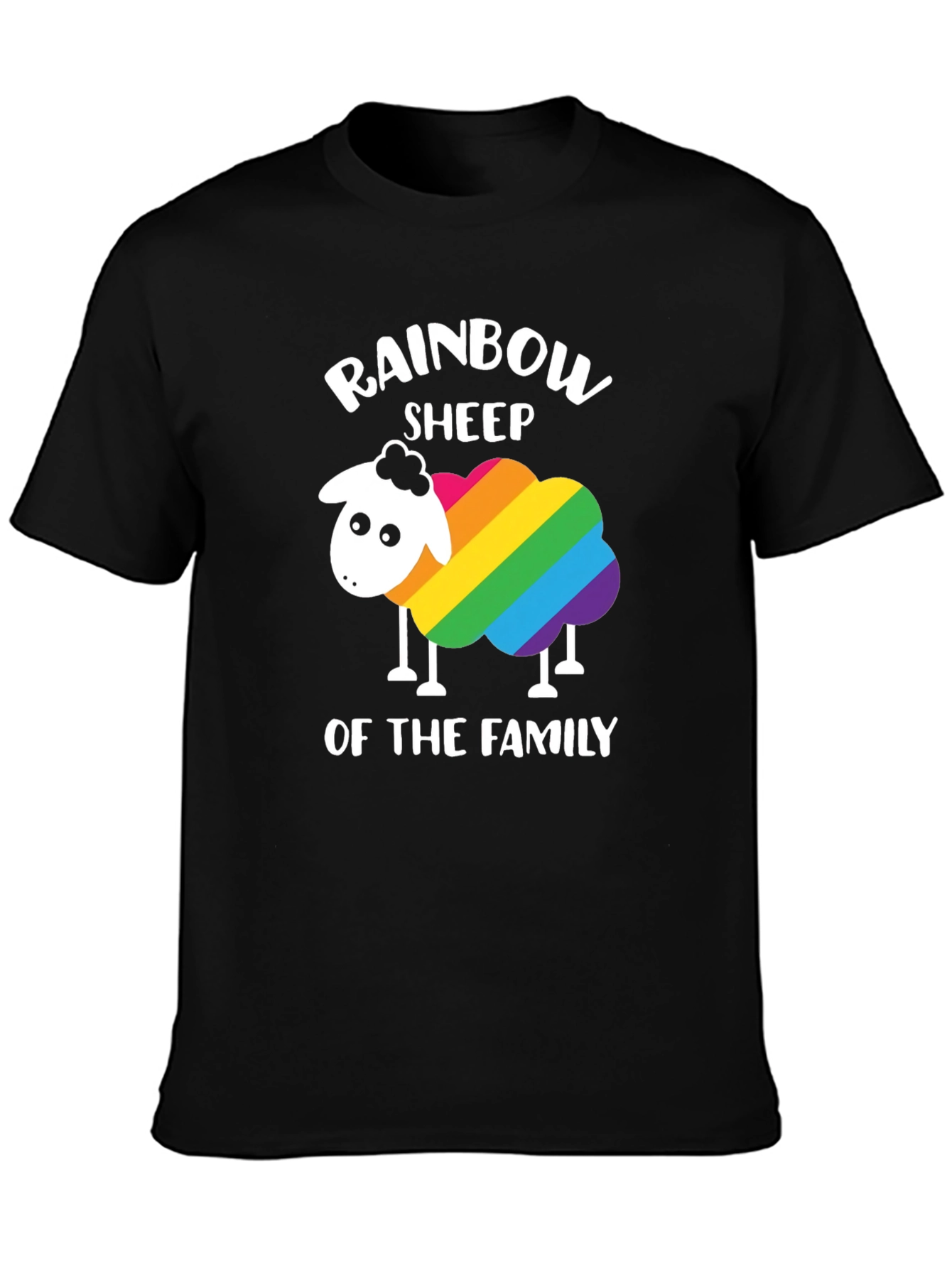 Rainbow Sheep of the Family T-Shirt LGBT Pride