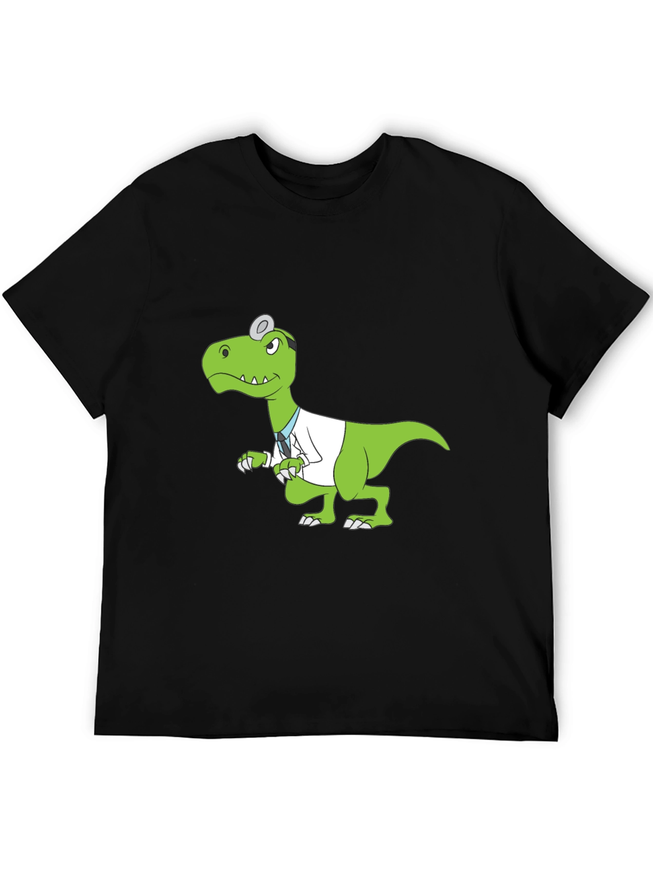 Dino Doctor Black T-Shirt