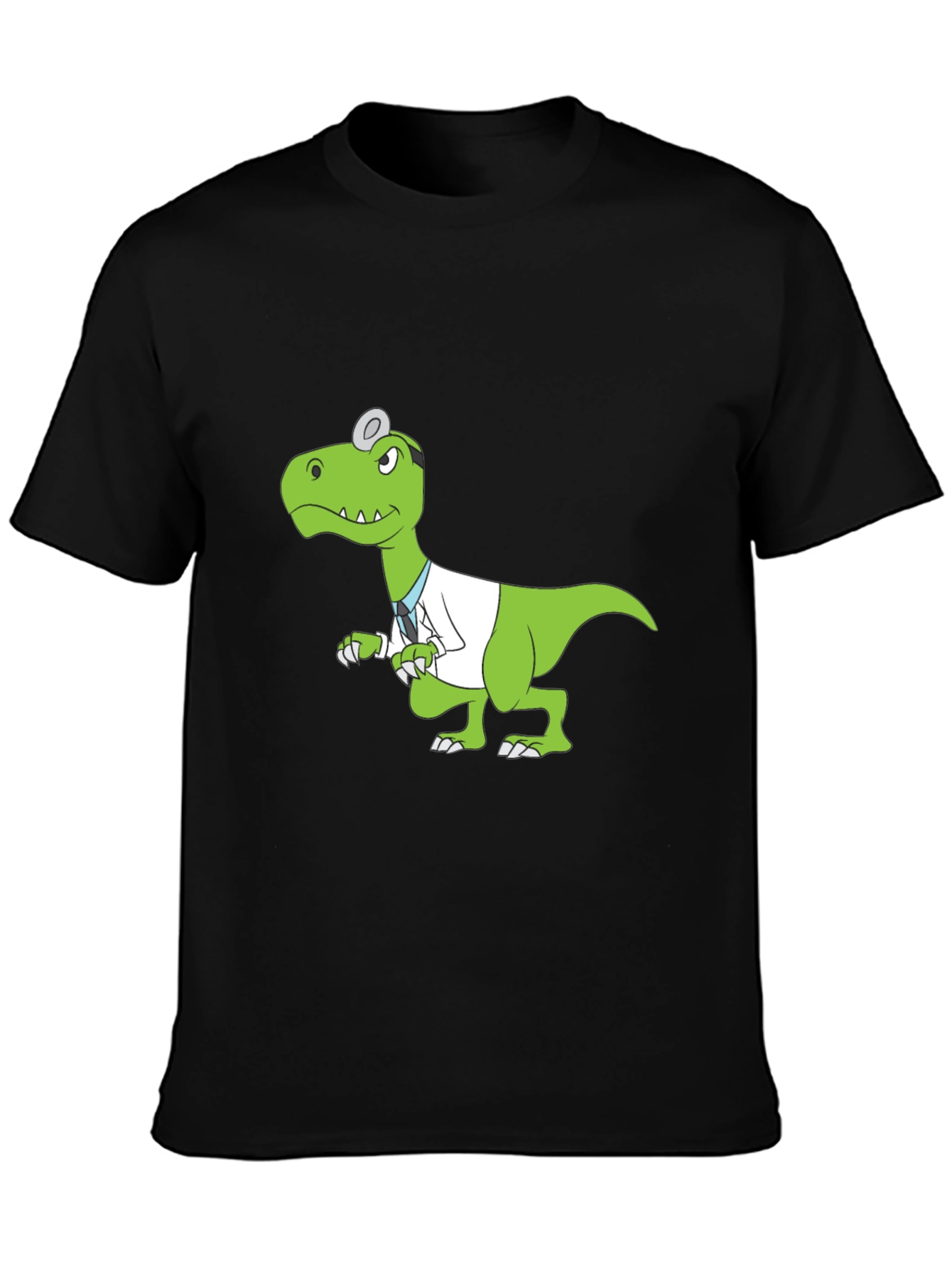 Dino Doctor Black T-Shirt