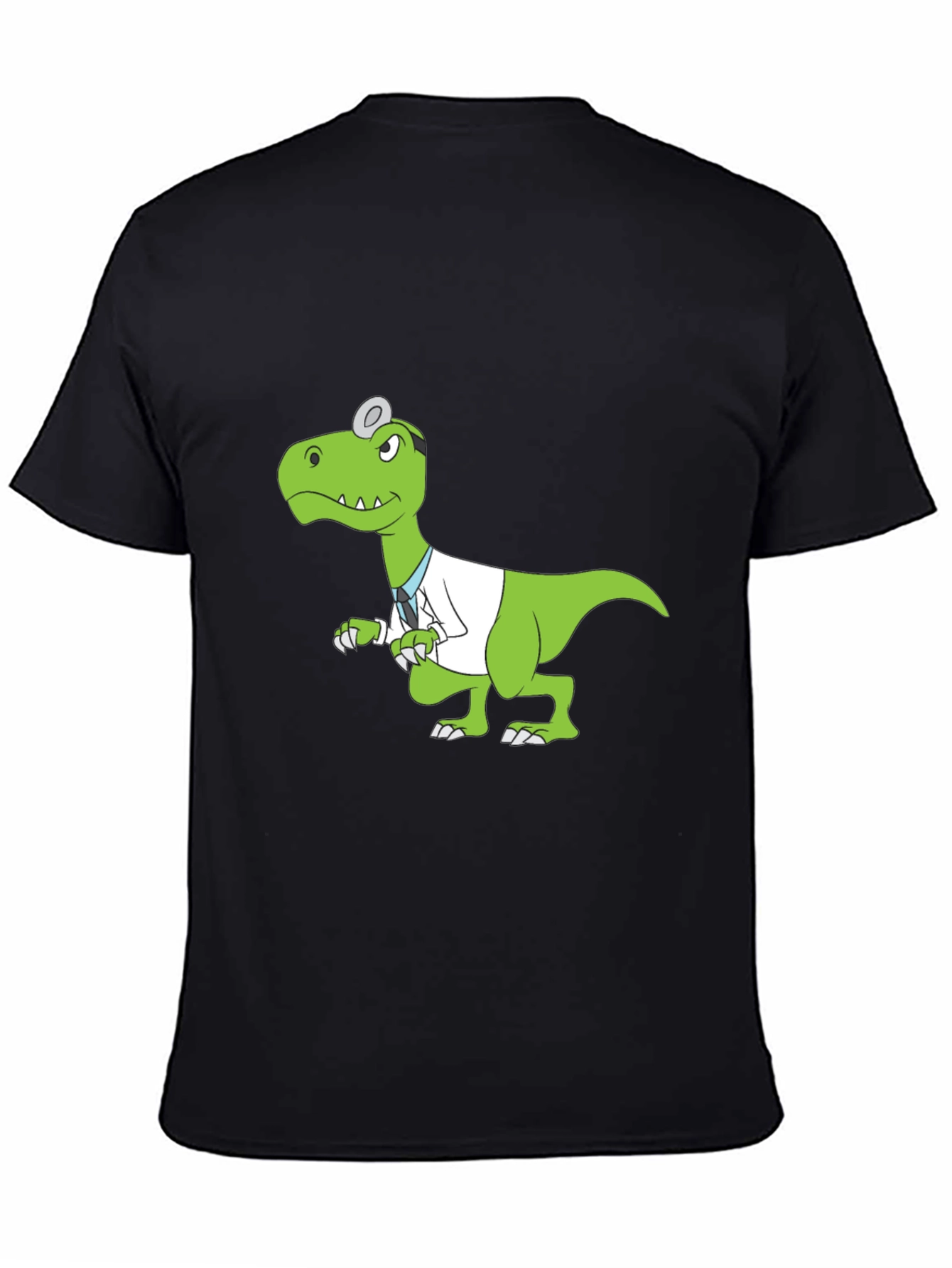 Dino Doctor Black T-Shirt
