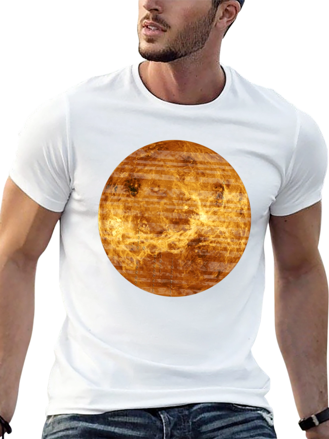 Venus Planet Graphic T-Shirt - Outer Space Tee
