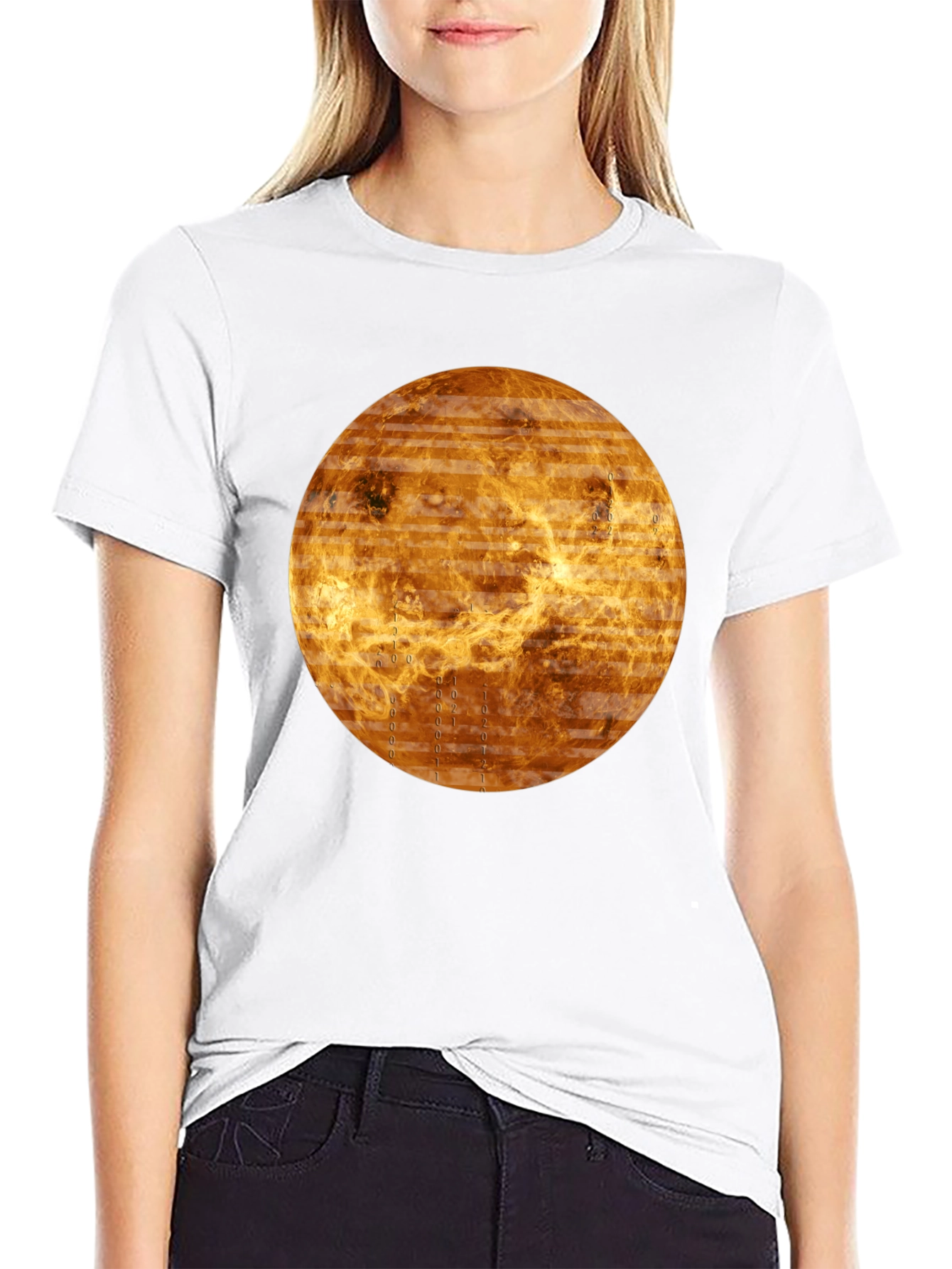Venus Planet Graphic T-Shirt - Outer Space Tee
