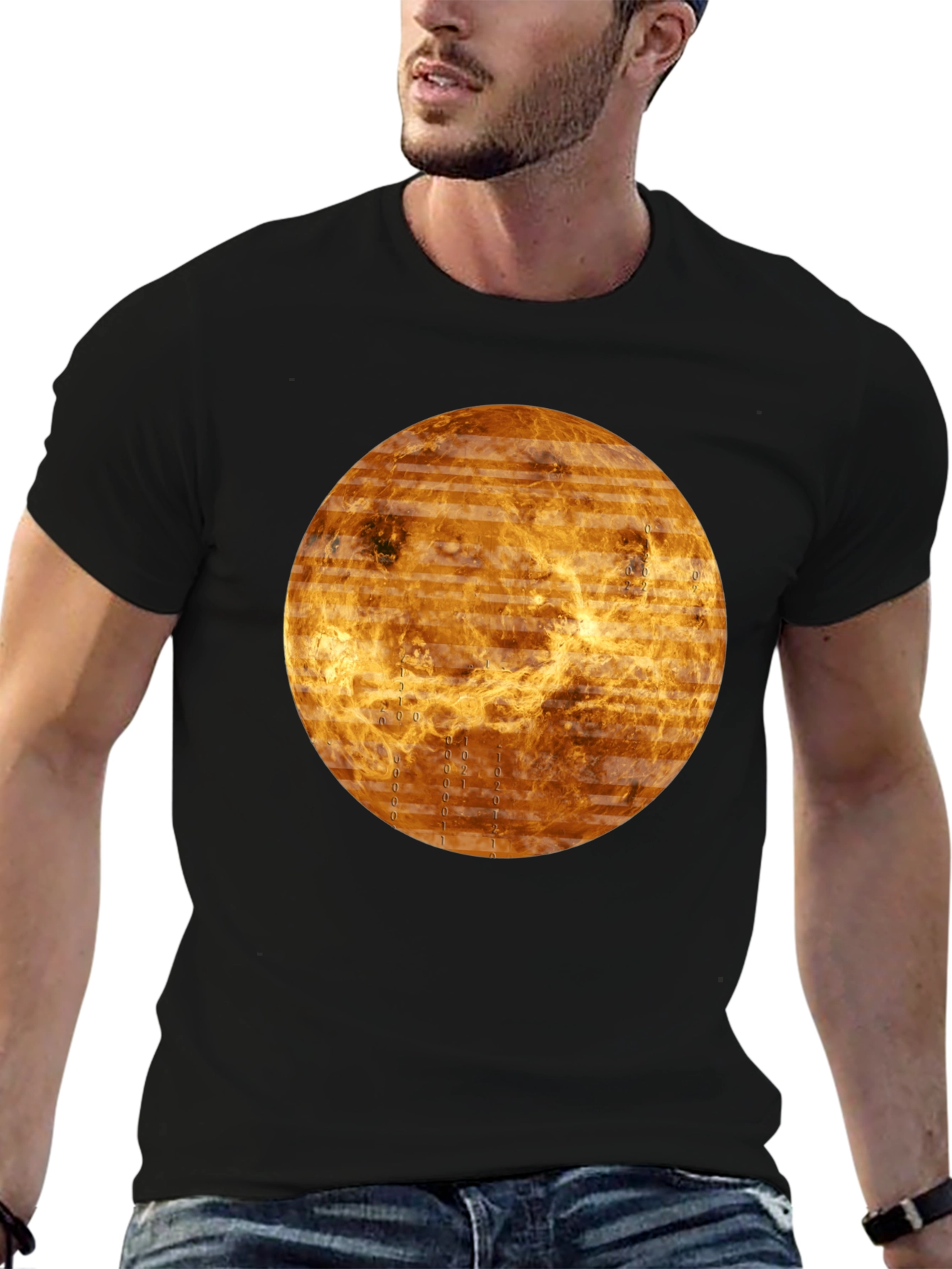 Venus Planet Graphic T-Shirt - Outer Space Tee