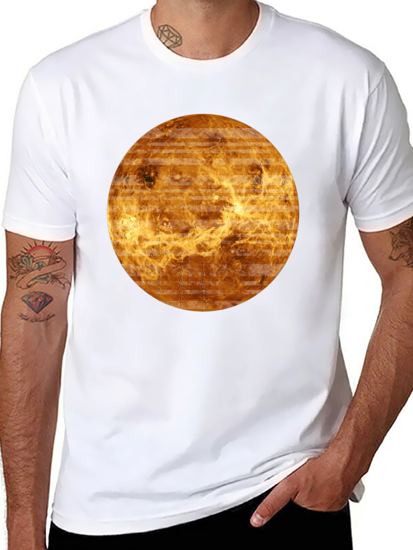 Venus Planet Graphic T-Shirt - Outer Space Tee