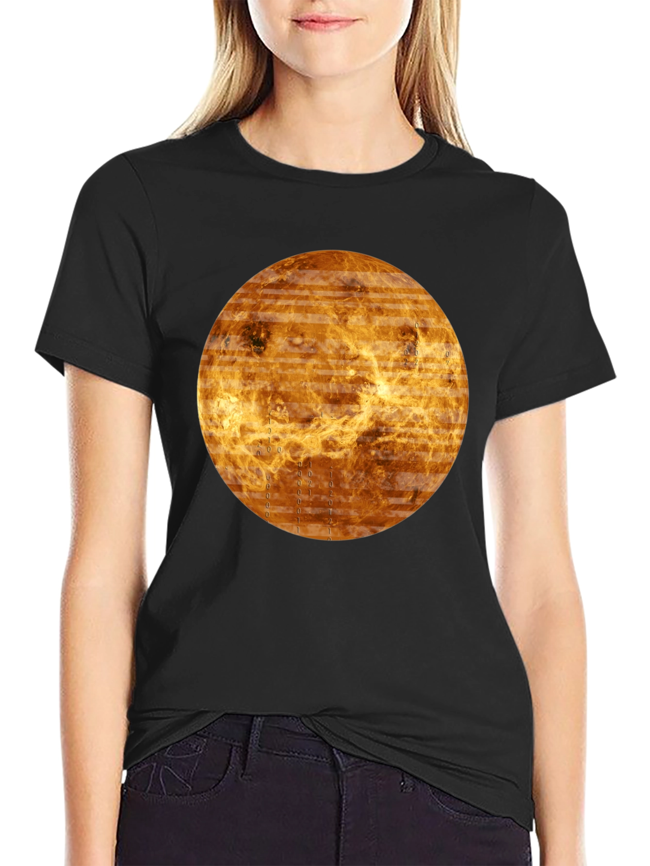 Venus Planet Graphic T-Shirt - Outer Space Tee
