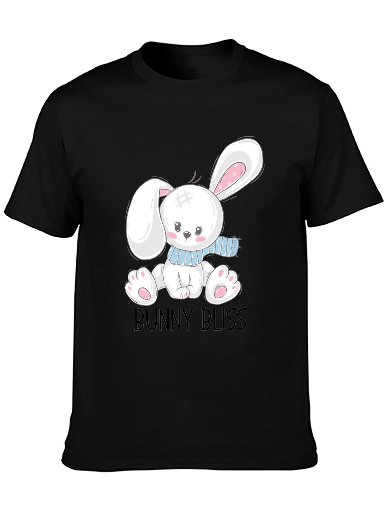 Bunny Bliss T-Shirt - Cute Cartoon Graphic Tee