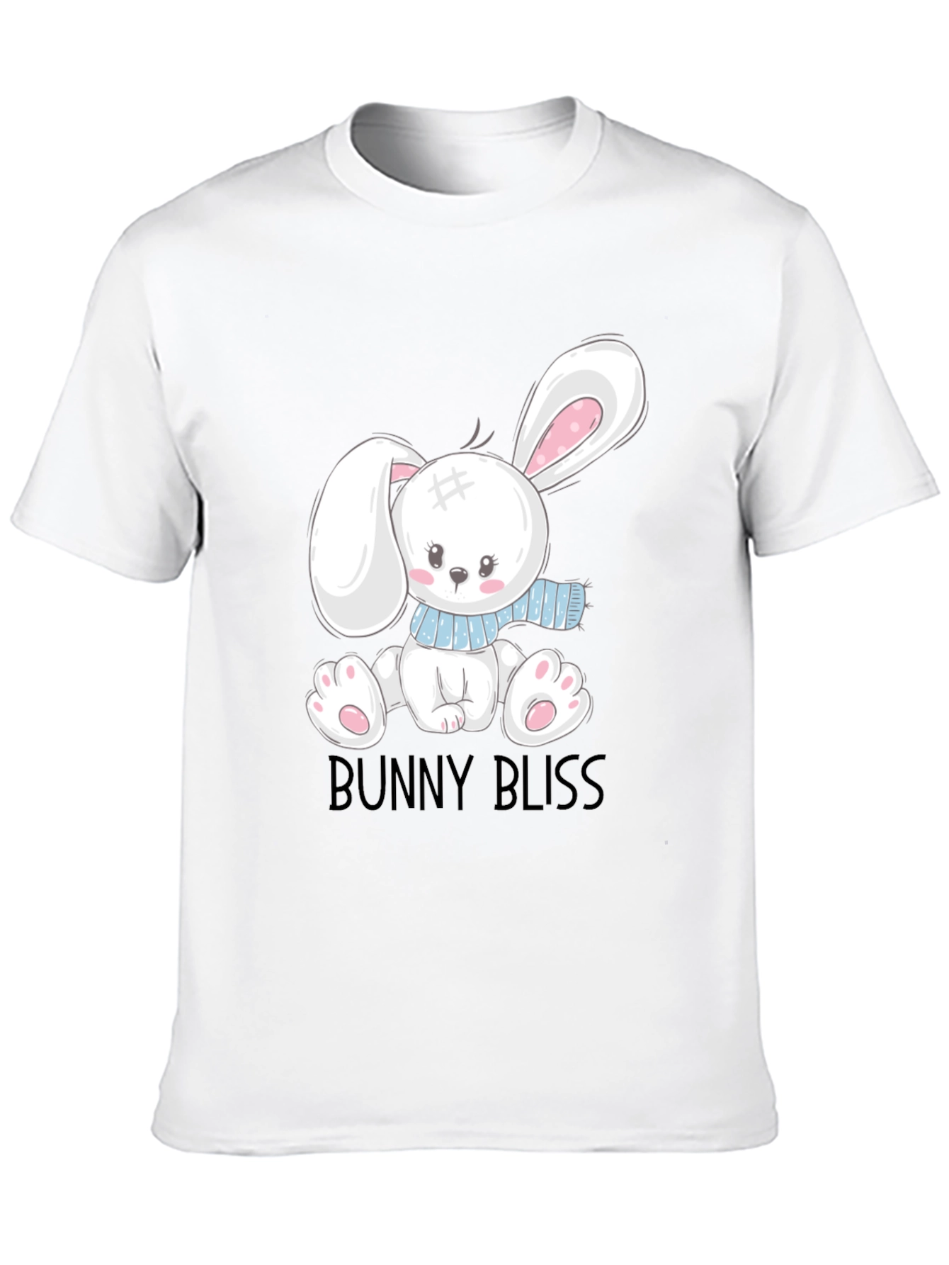Bunny Bliss T-Shirt - Cute Cartoon Graphic Tee