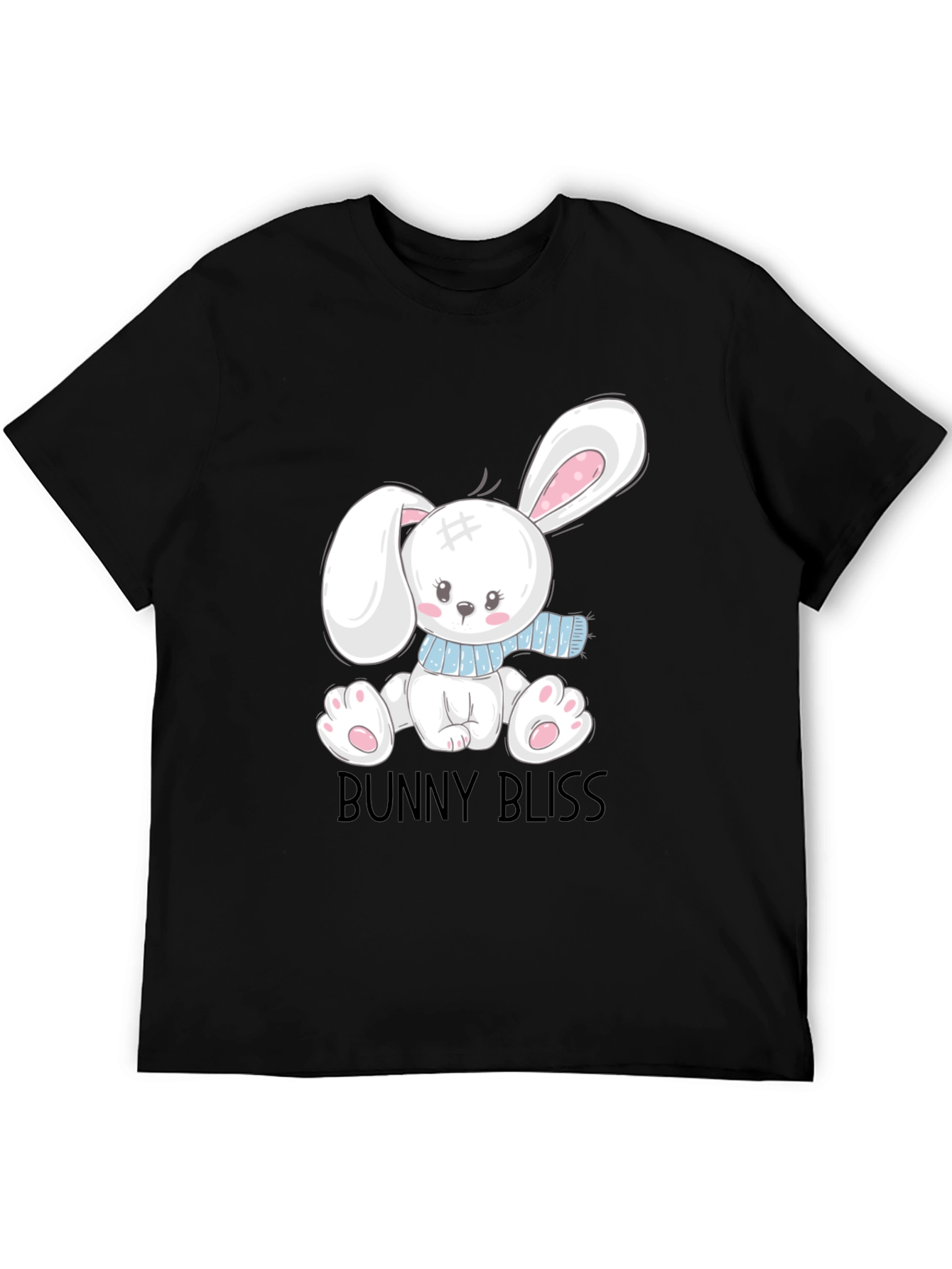 Bunny Bliss T-Shirt - Cute Cartoon Graphic Tee