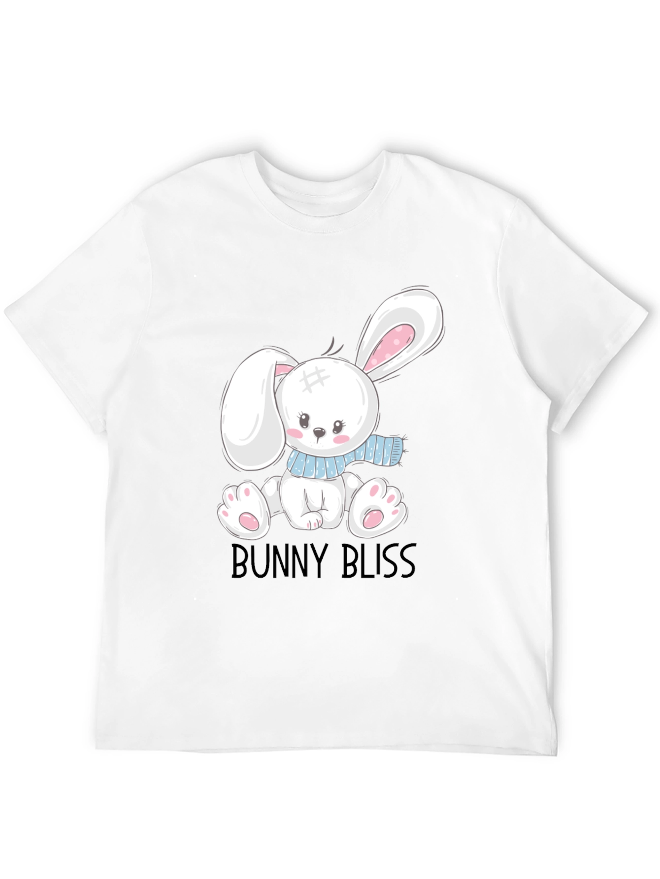 Bunny Bliss T-Shirt - Cute Cartoon Graphic Tee