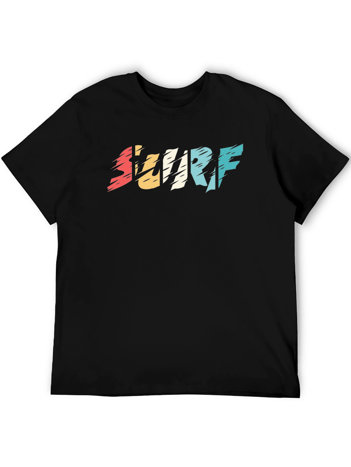 Surf Graphic Tee - Retro Wave Design