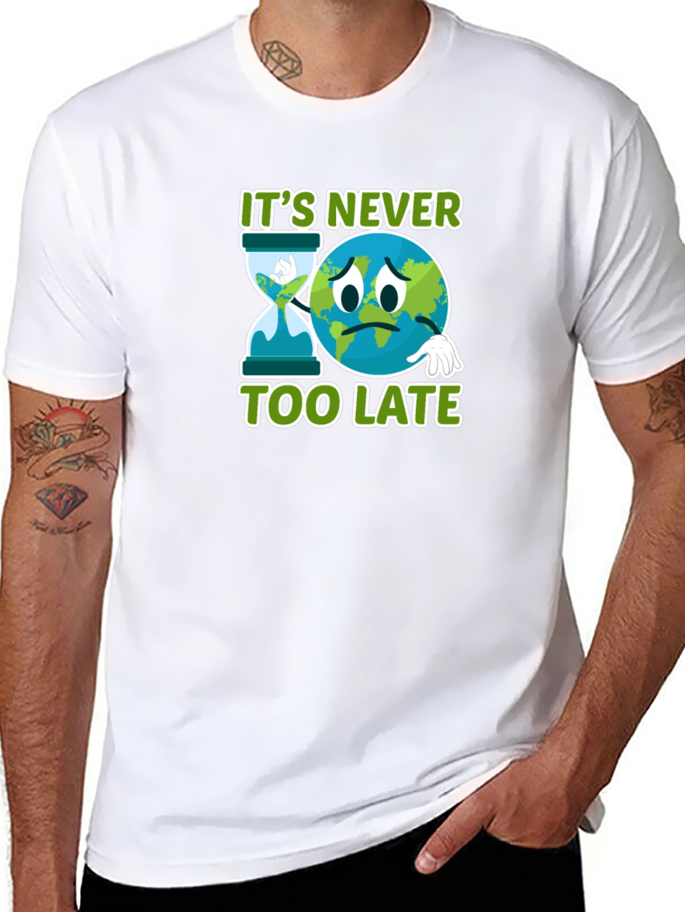 Its Never Too Late Graphic T-Shirt