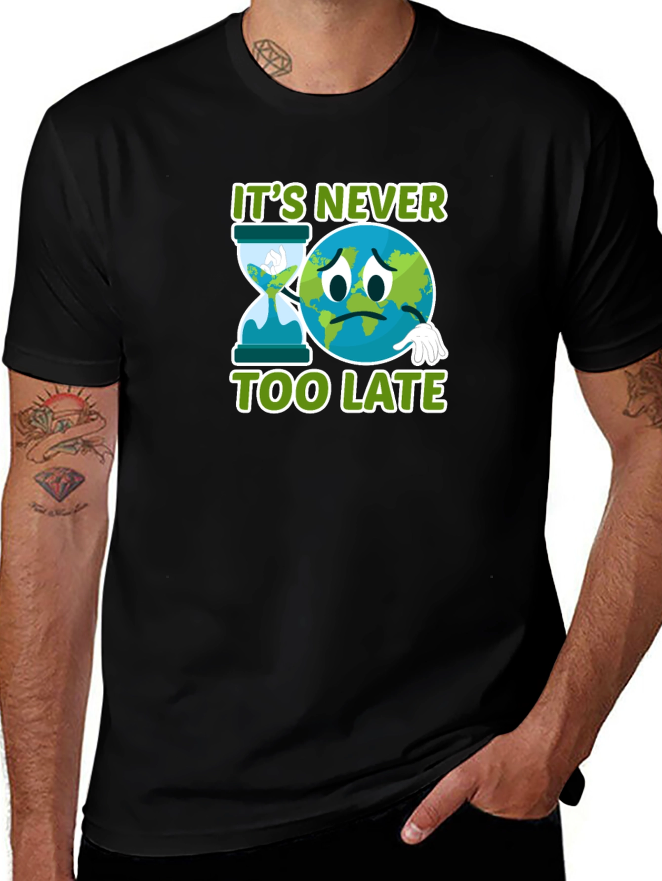Its Never Too Late Graphic T-Shirt