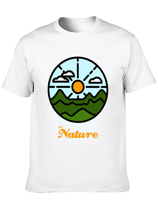 Nature Graphic Tee - Stylish Comfort
