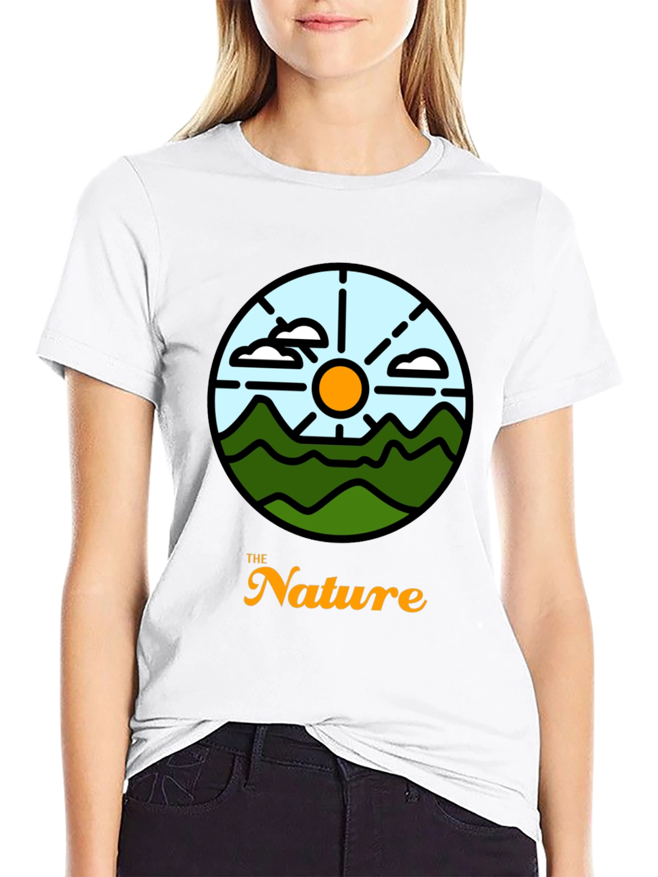 Nature Graphic Tee - Stylish Comfort