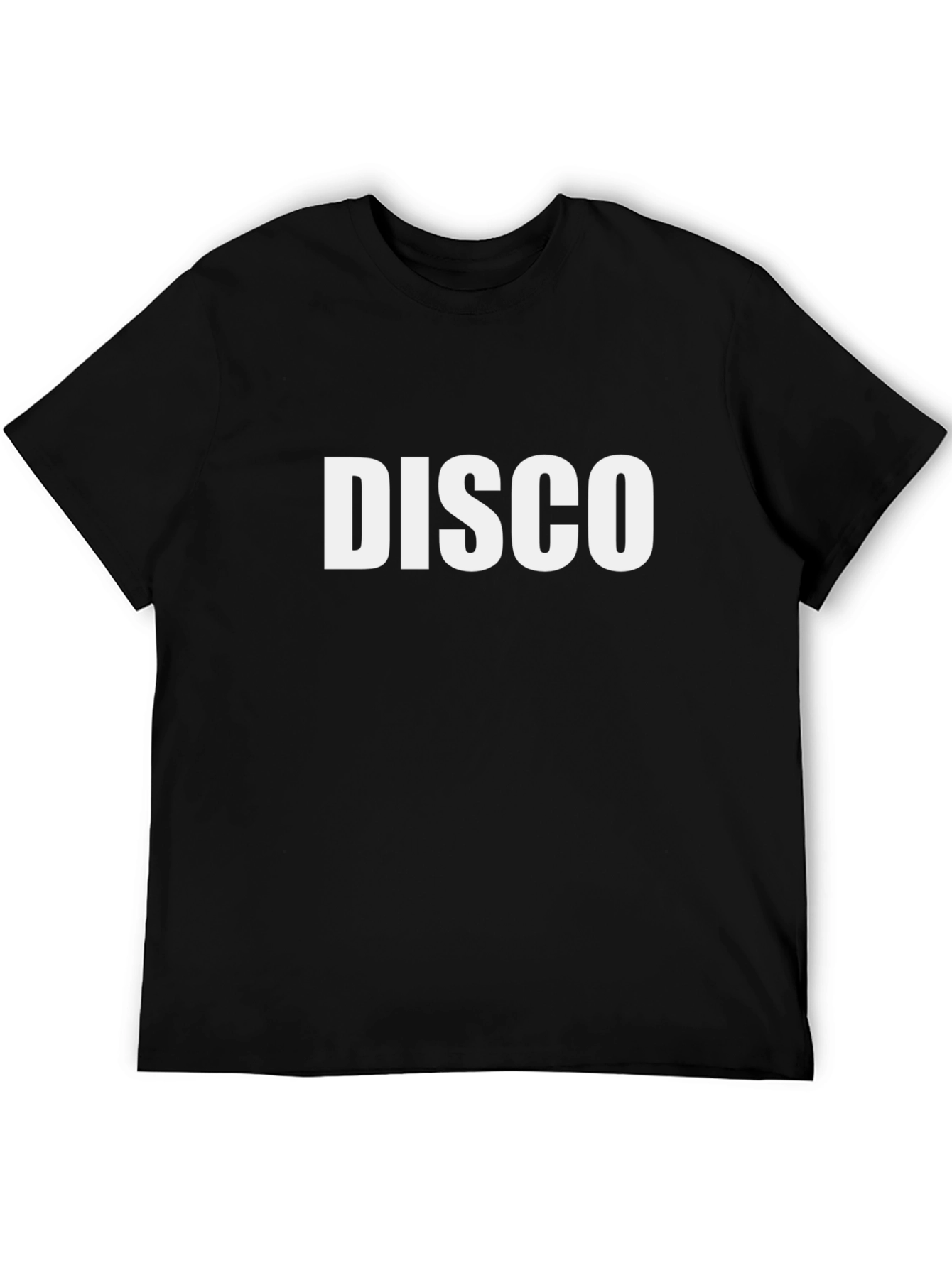 Mens Disco Graphic Tee - Black