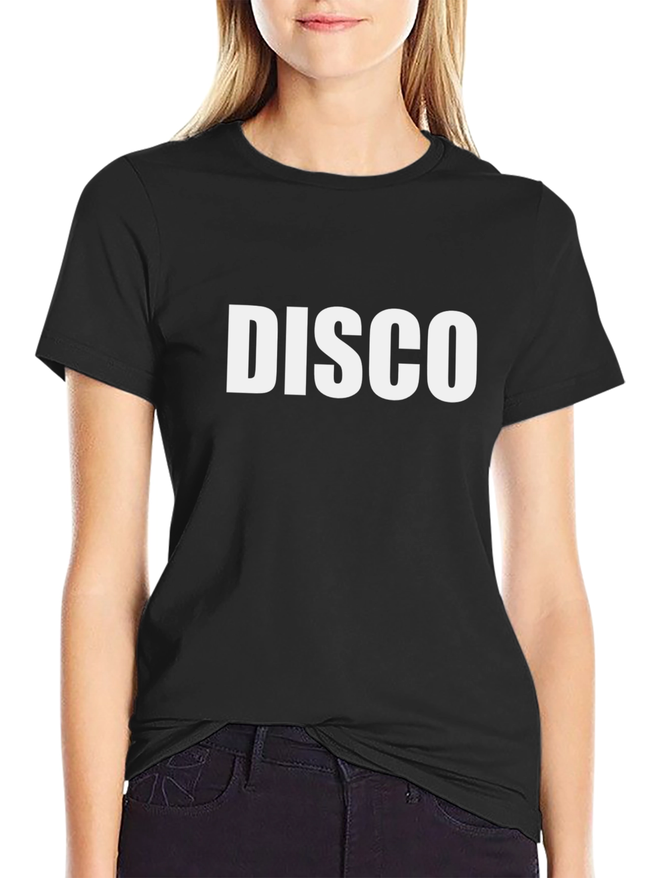 Mens Disco Graphic Tee - Black