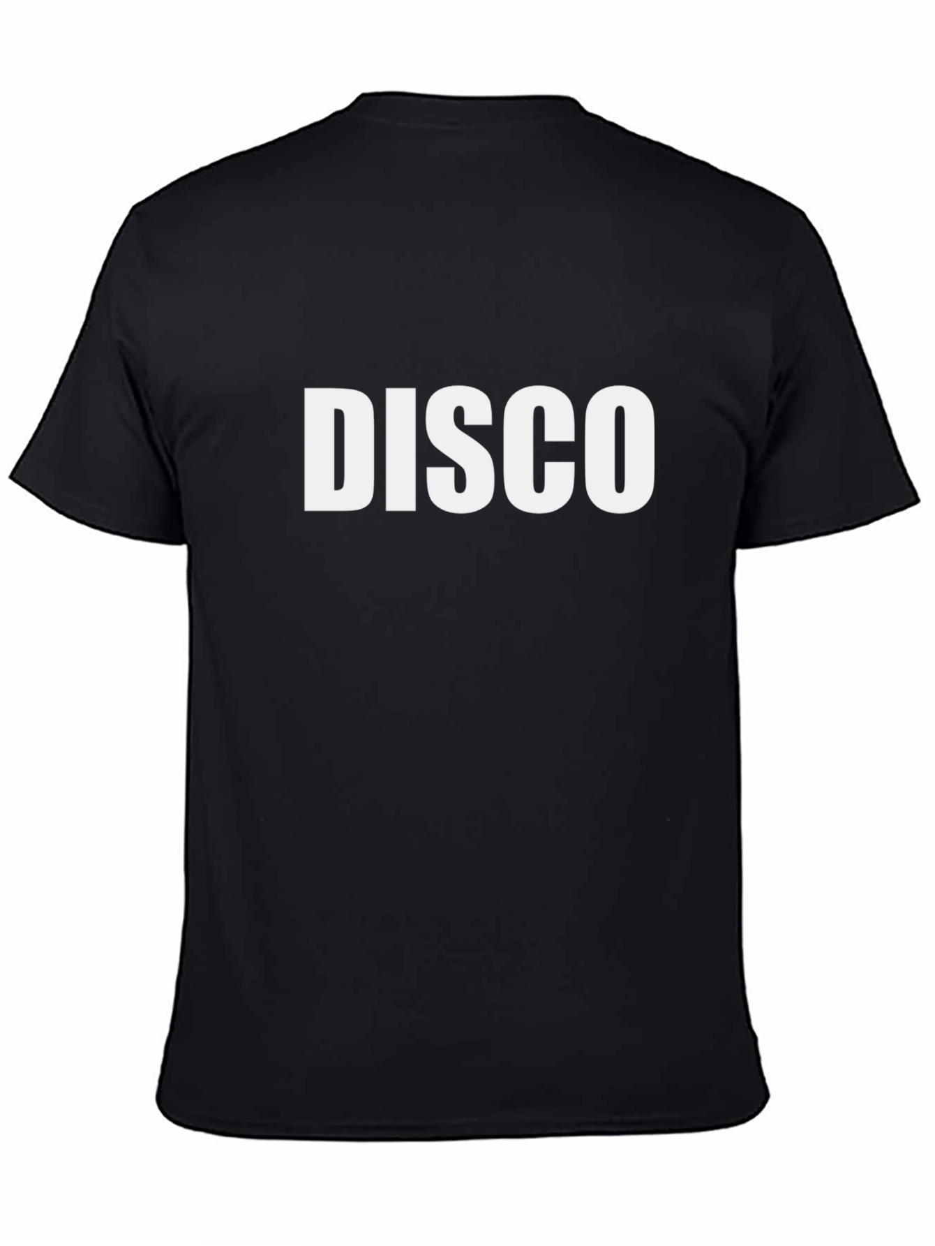 Mens Disco Graphic Tee - Black