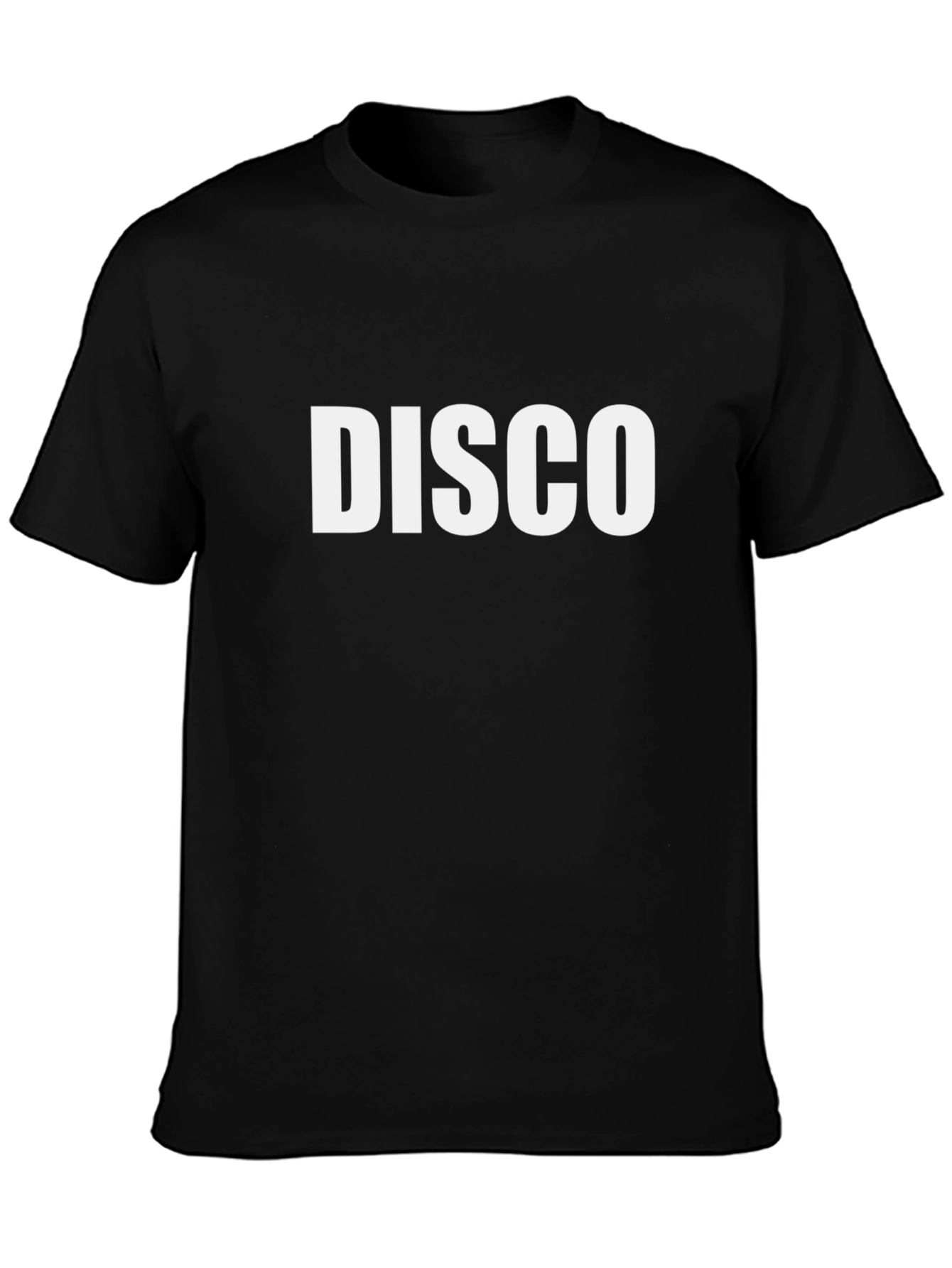 Mens Disco Graphic Tee - Black