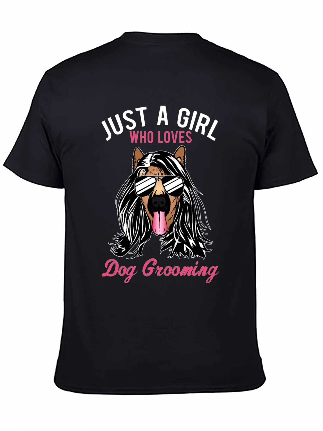 Dog Grooming Girl T-Shirt