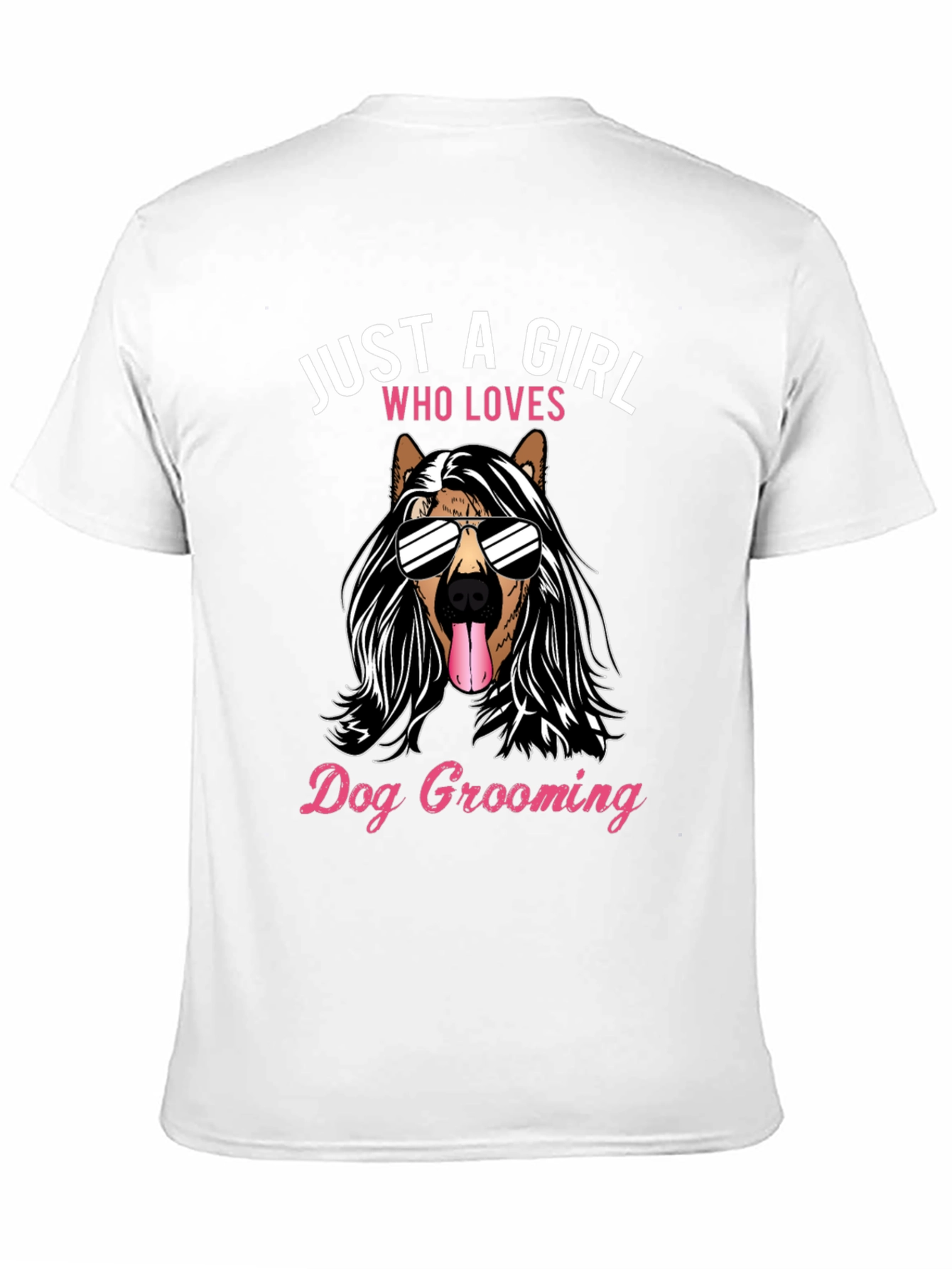 Dog Grooming Girl T-Shirt
