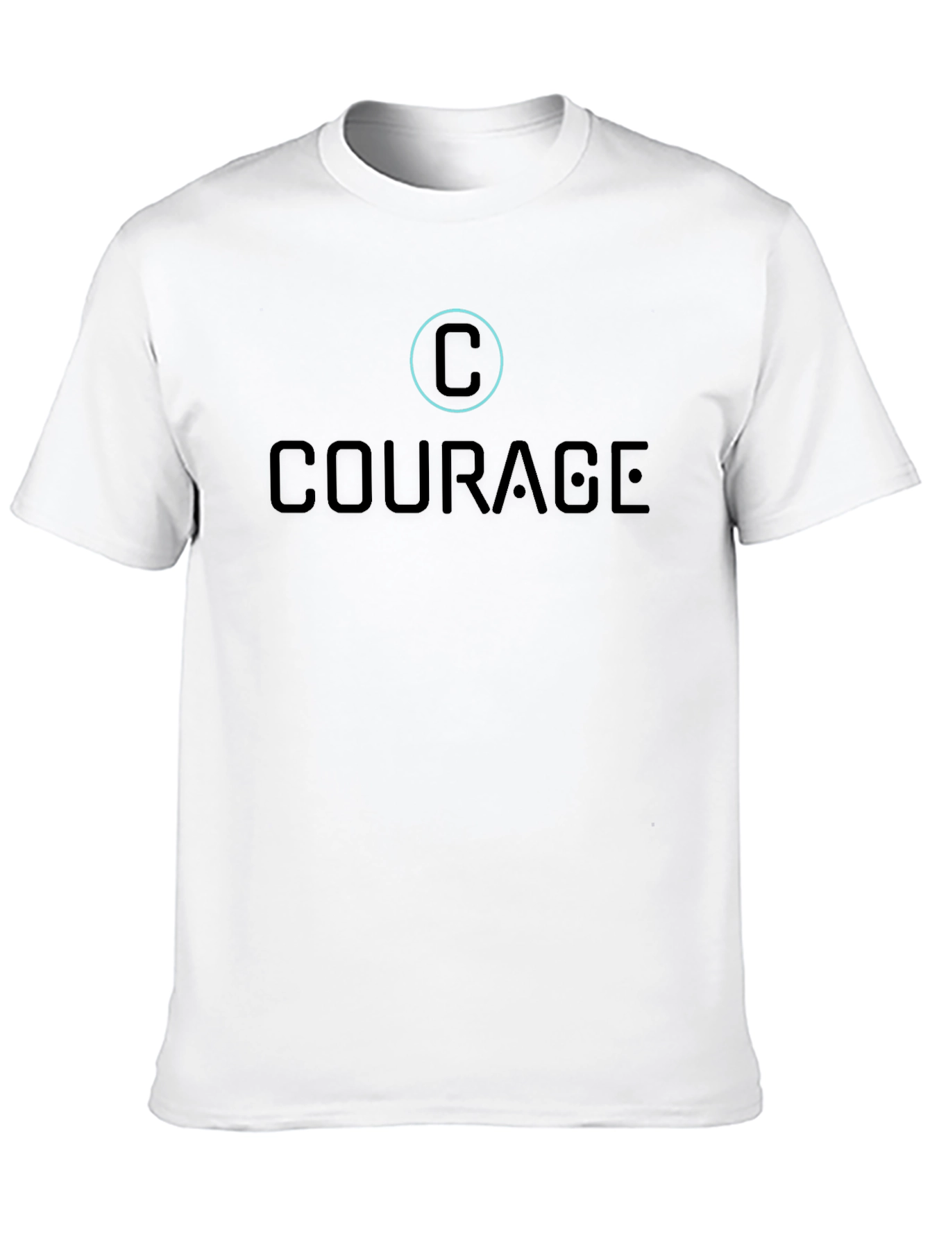 Courage Graphic Print Tee